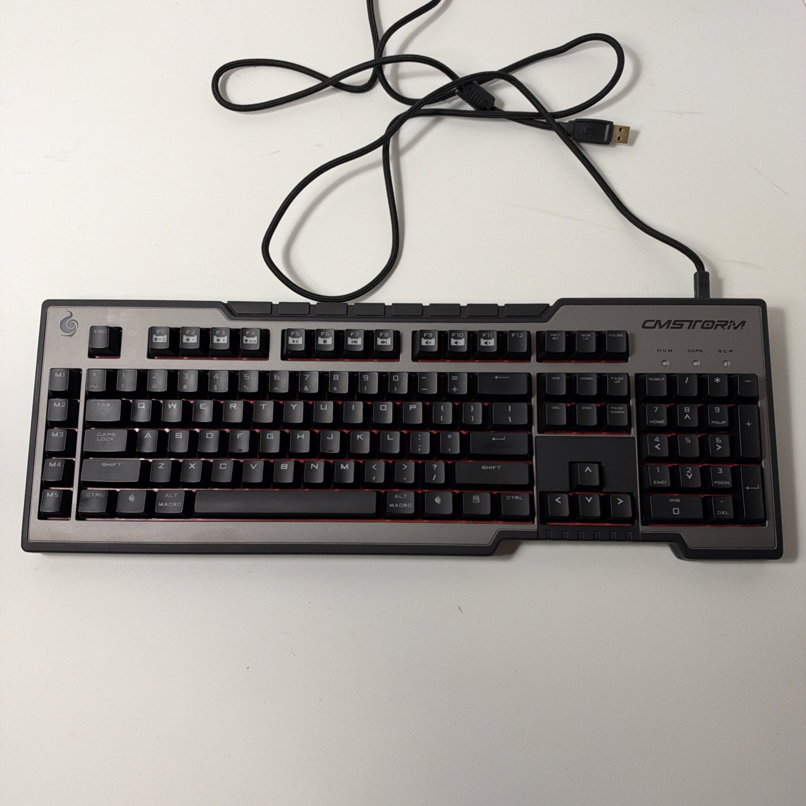 Cooler Master CM Storm Trigger Gaming Keyboard w/ 5 Macro Keys SGK-6000-GKCR1-US