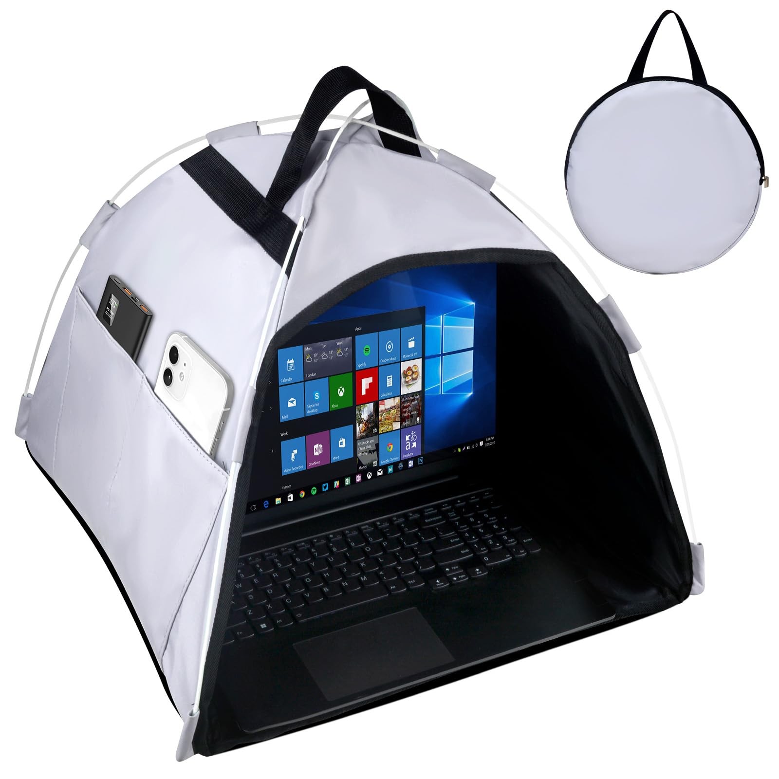 Universal Laptop Sun Shade Privacy Foldable Shield 13-16 inch MacBook Air Pro