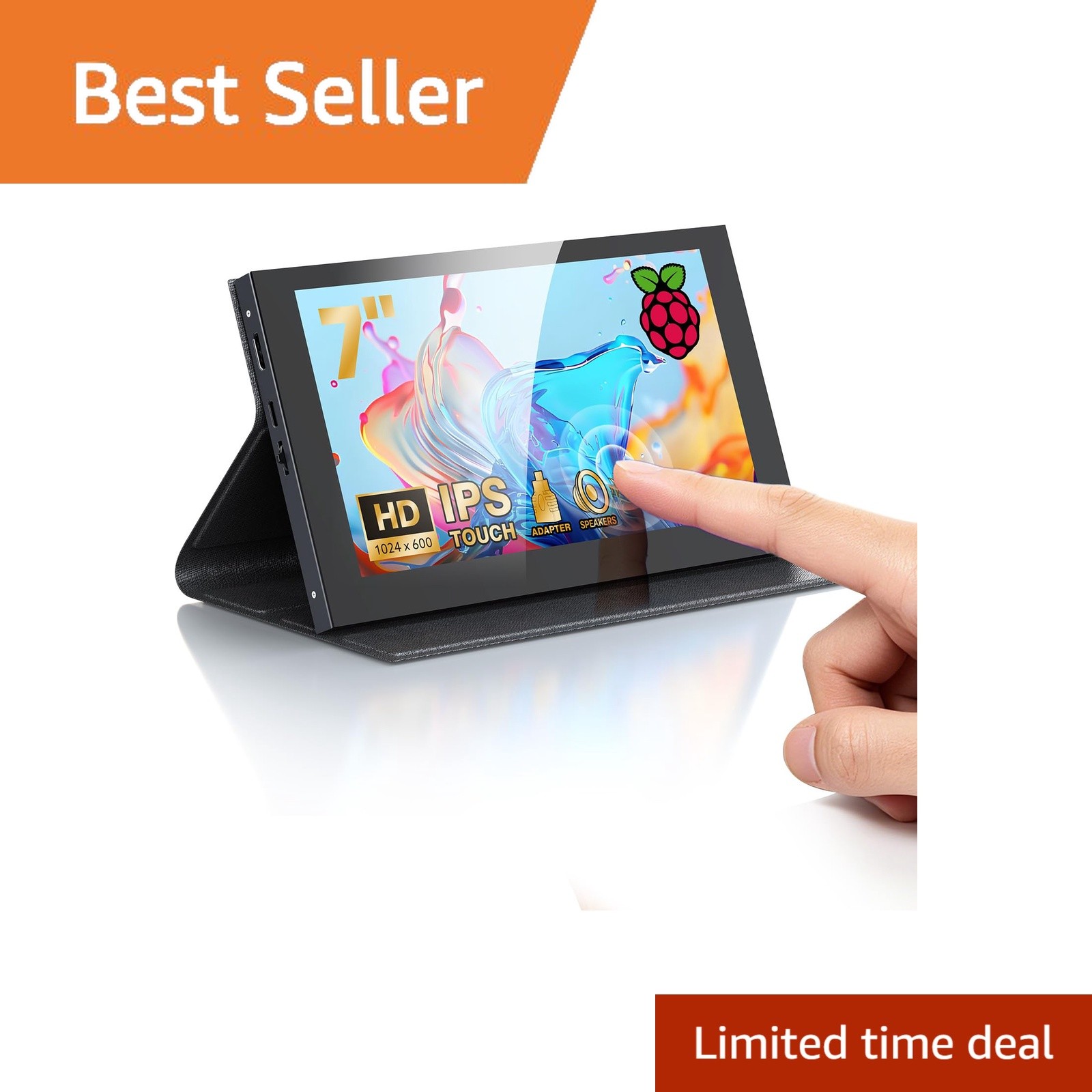 Eyoyo 7" Portable Monitor IPS Touch Screen Raspberry Pi