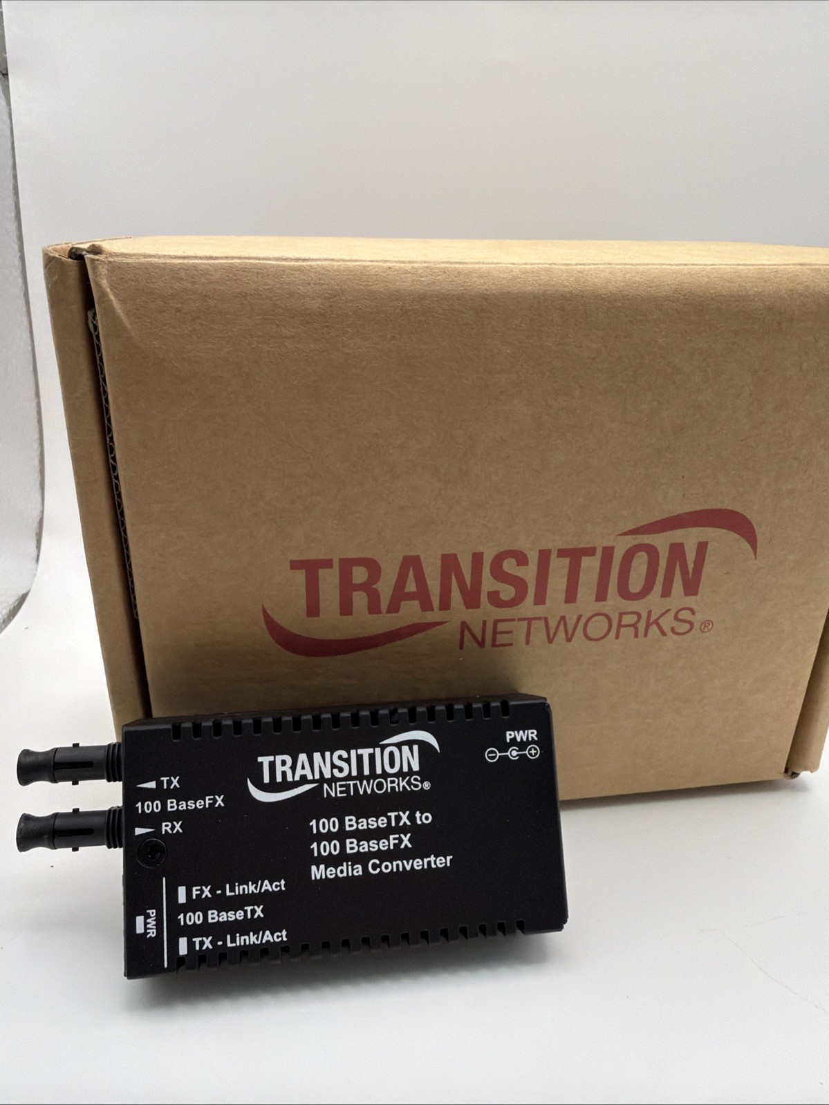 Transition Networks - M/E-TX-FX-01-NA - Transition Networks Mini Fast Ethernet