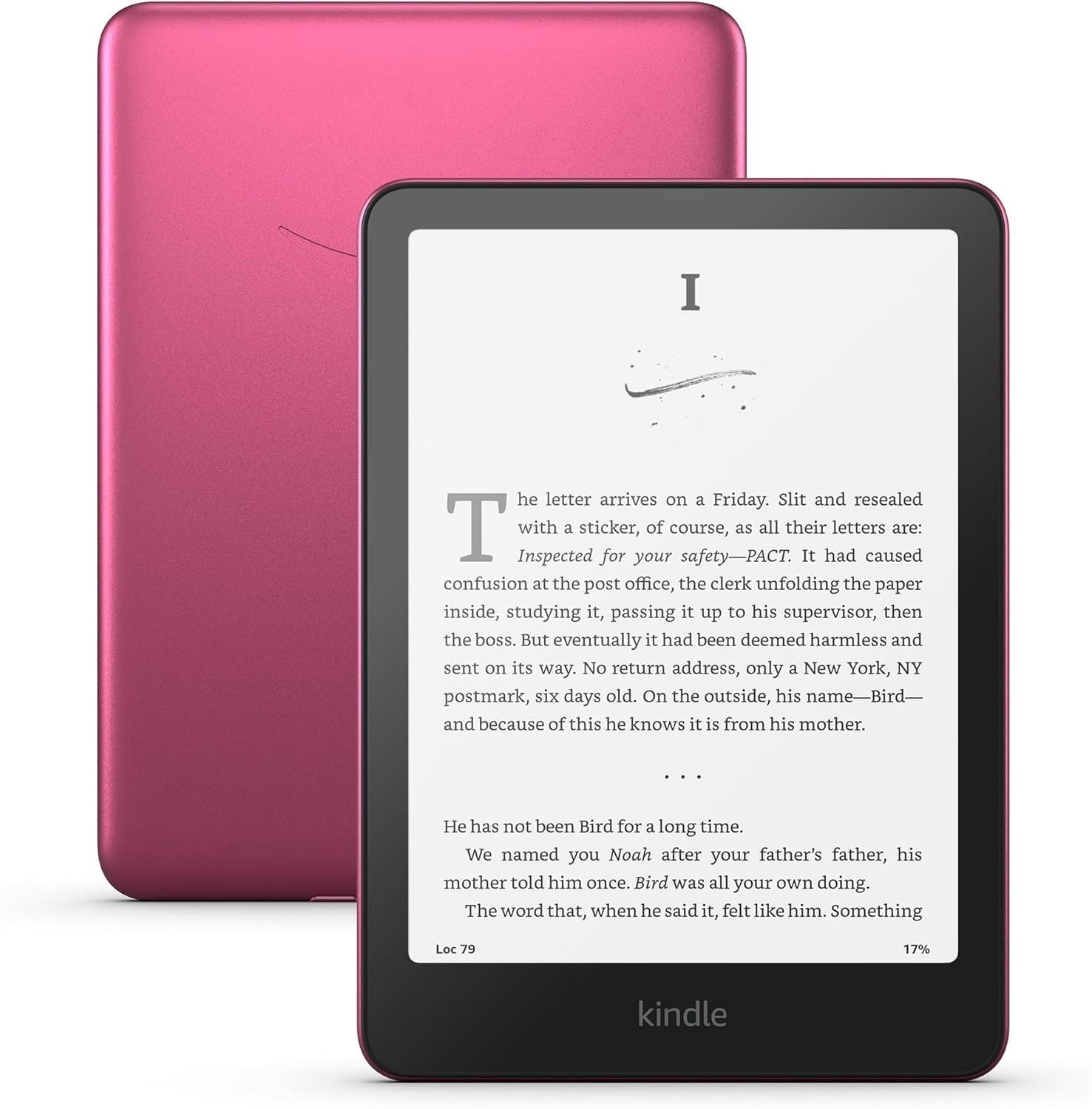 NEW Amazon Kindle Paperwhite LATEST 7" 32GB Signature Edition Metallic Raspberry