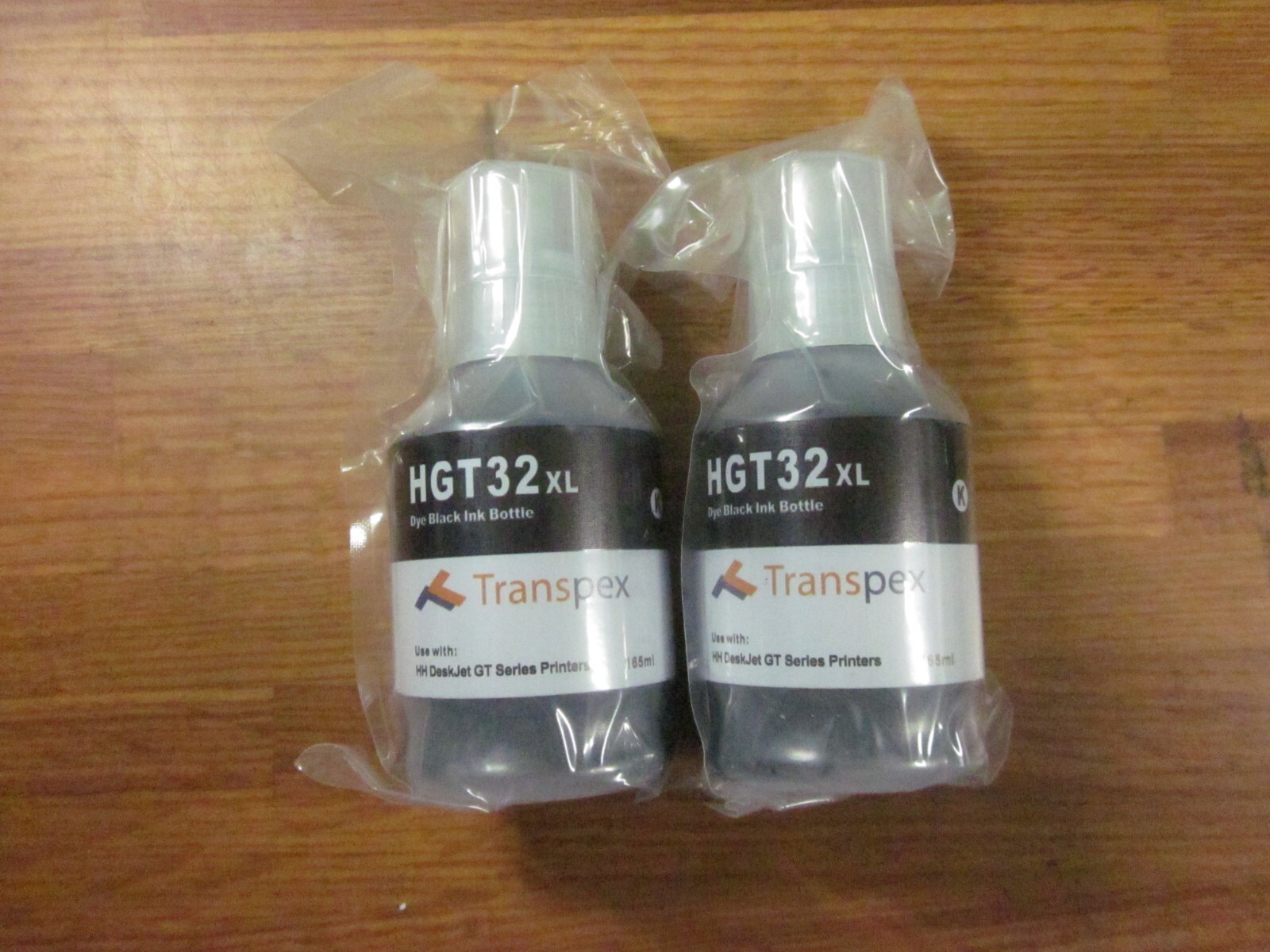 2 Bottles - Replacement HGT32XL Black Ink For HP DeskJet GT Series Printer 165mL