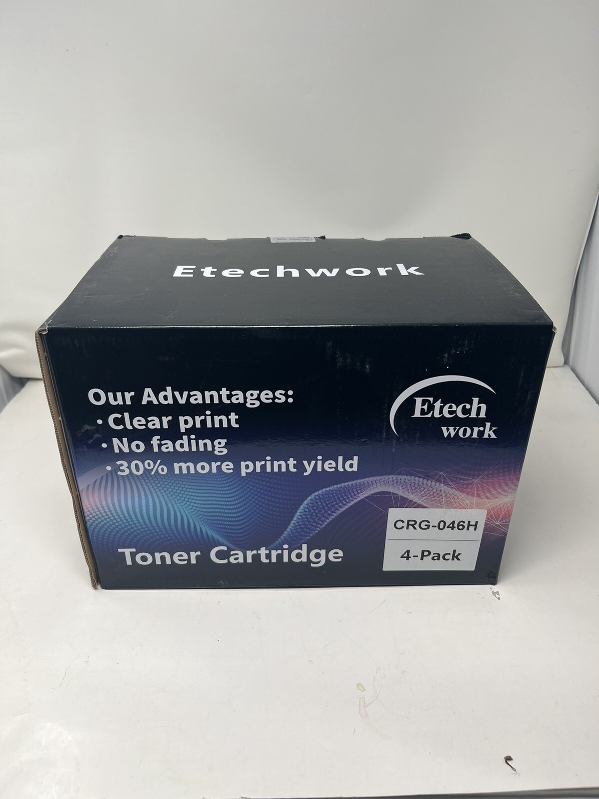 SEALED New Etech work CRG-046H. 4-pack toner; 3 colors and black. 