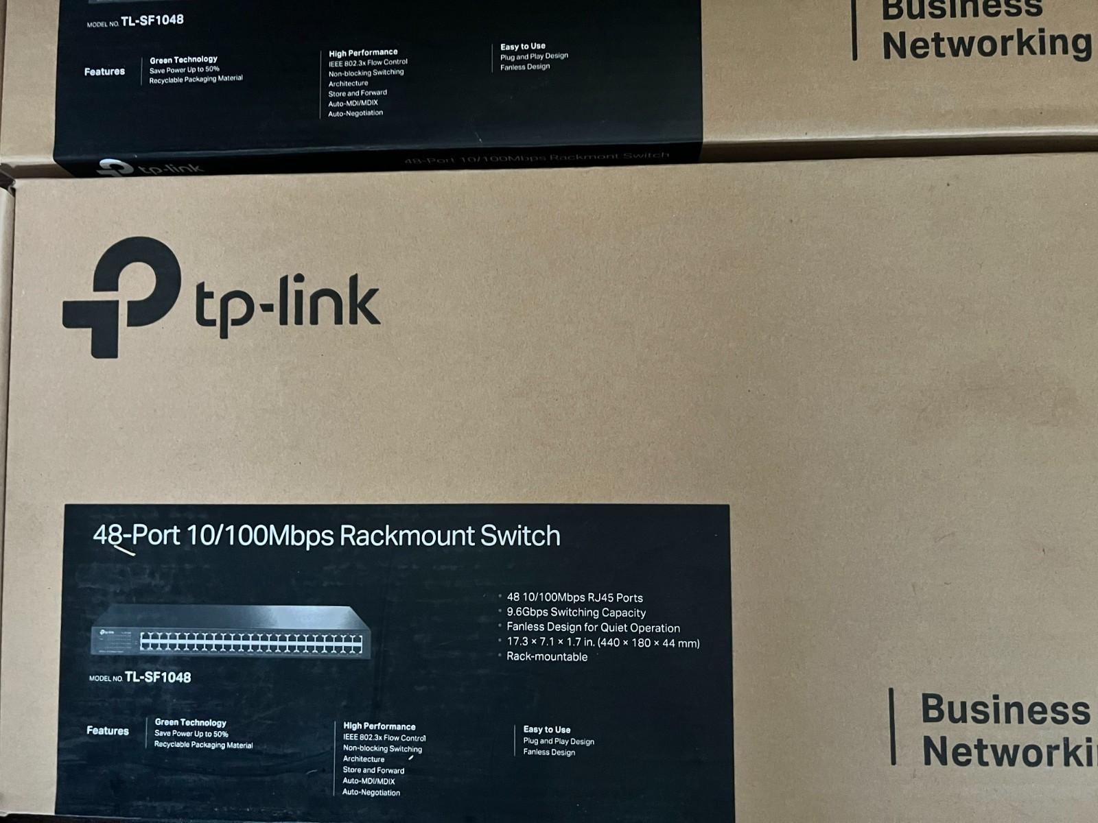 TP-LINK Technologies (TL-SF1048) 48-Ports 10/100 Rack-Mountable Switch - NEW