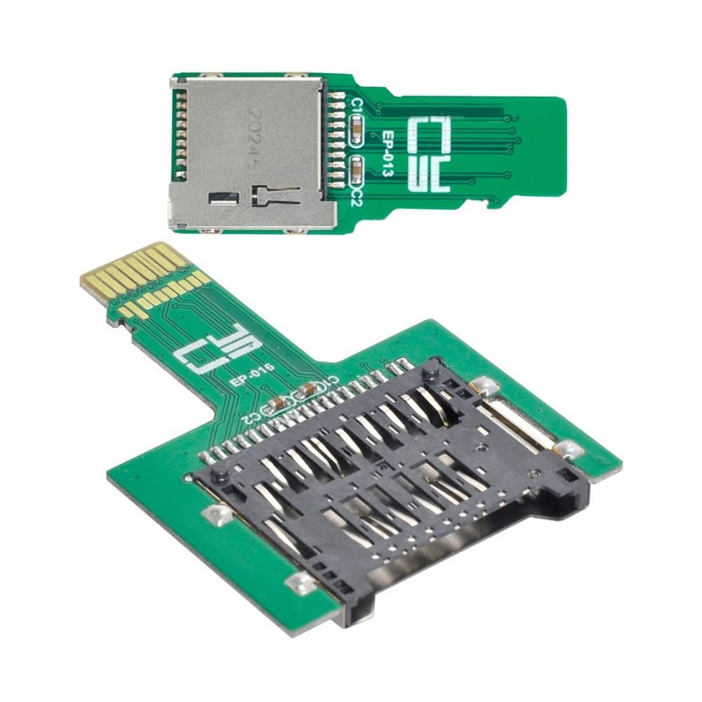 chenyang 2pcs UHS-II 4.0 UHS-III Micro-SD SDHC SDXC TF Card Green TF-SD UHS-3