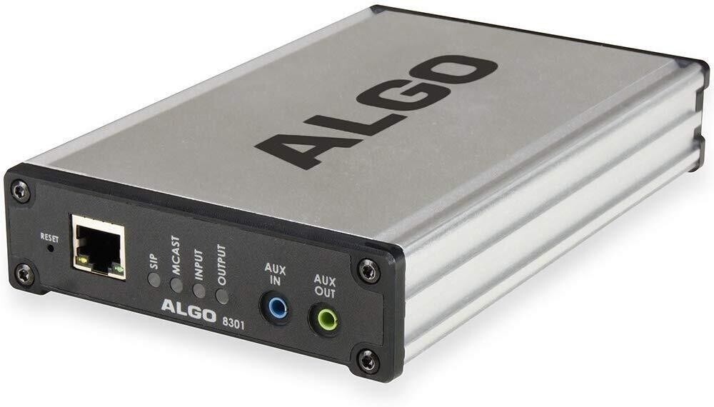 Algo 8301 IP Voice Paging Adapter & Bell Scheduler "Brand new " Fast Shipping