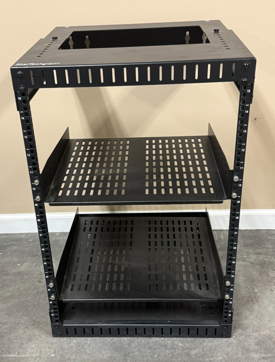 StarTech.com RK15WALLOA Wall Mount Server Rack - 15U Rack - 12- 20 in Adjustable