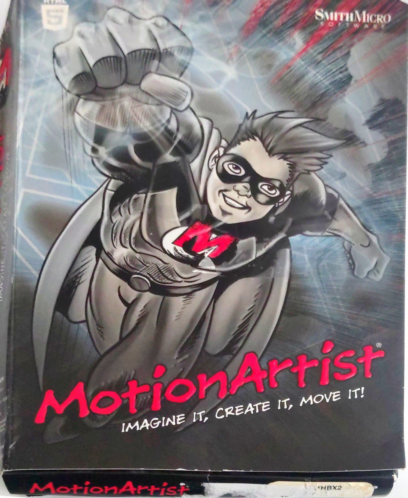 Smith Micro MotionArtist Motion Artist HTML 5,  disc & box only, cdk# included