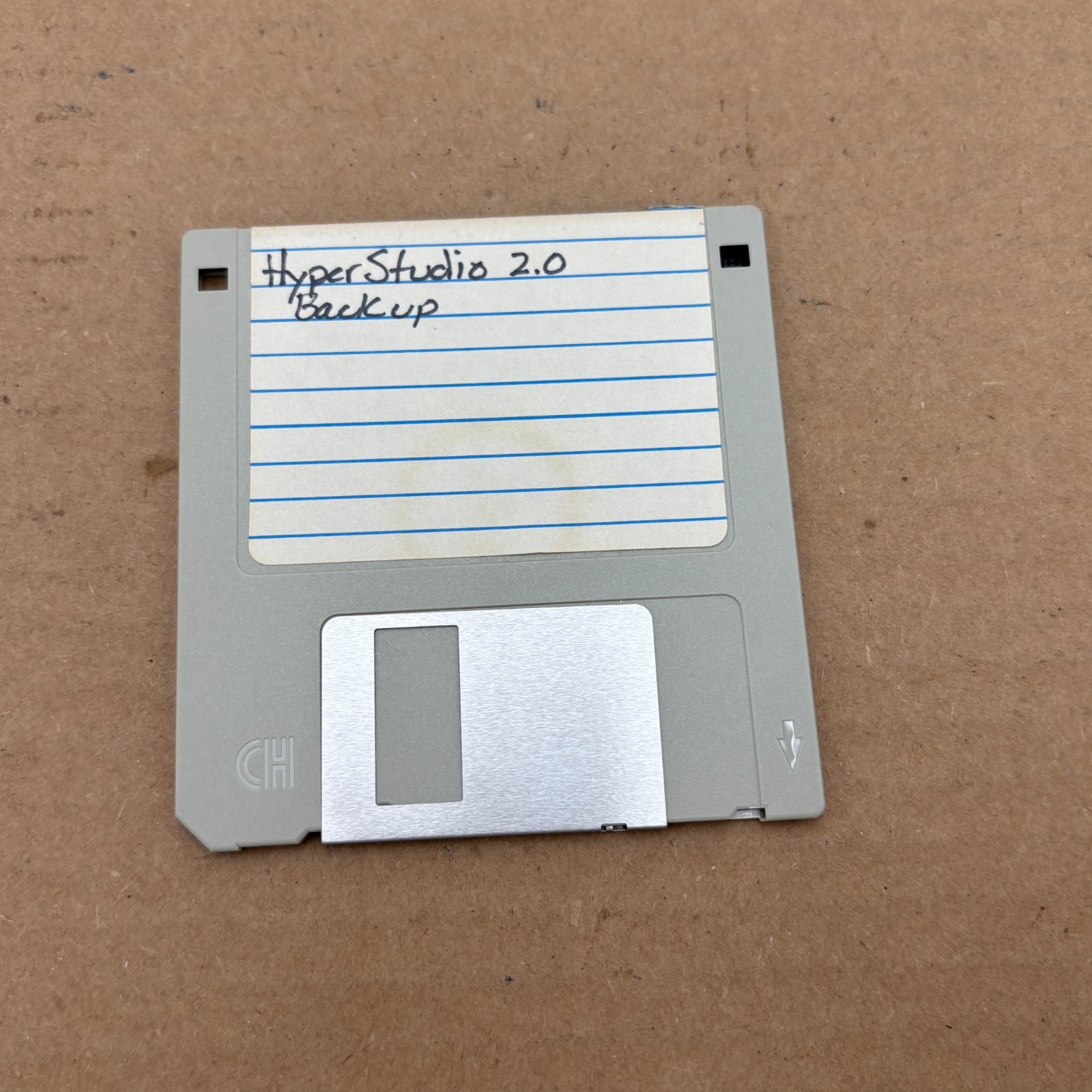 Vintage Apple Macintosh HyperStudio V 2.0 Backup Software Disc WORKS