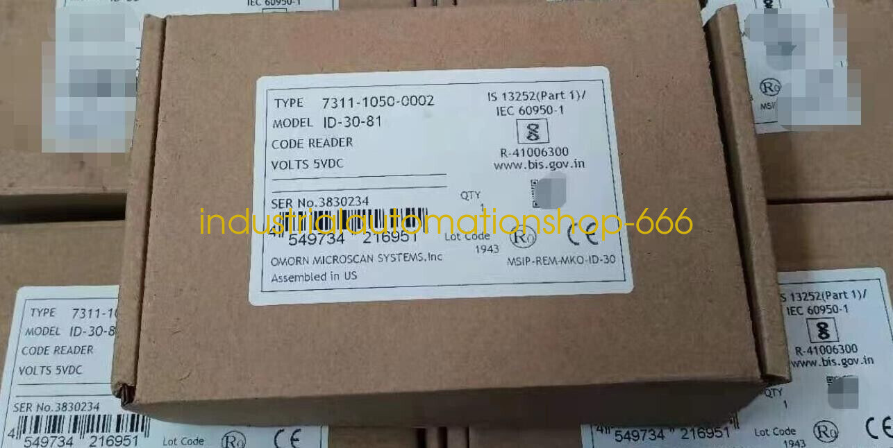 1pc NEW ID-30-81 7311-1050-0002 Code Reader Via DHL or FedEX