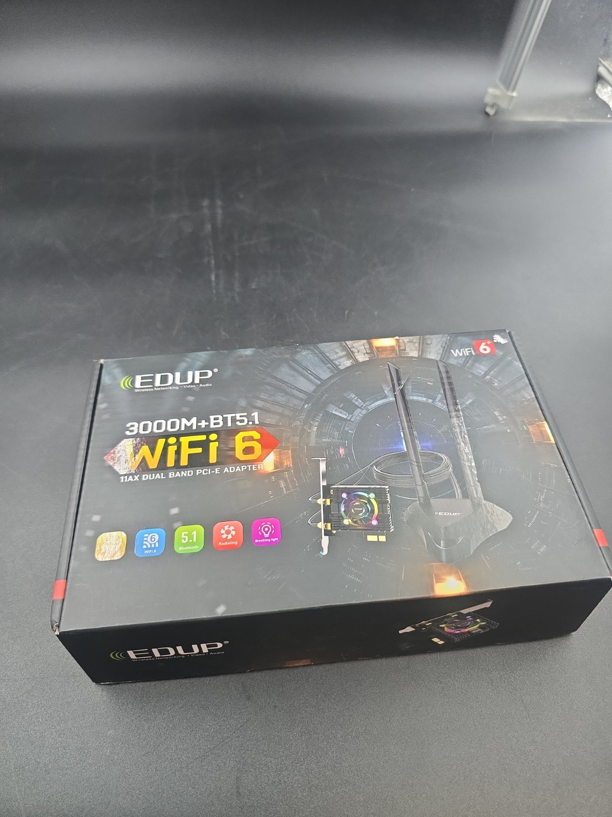 Edup PCI-e WiFi 6 Card Bluetooth Wireless PCI Network Adapter Card AX 3000 Mbps