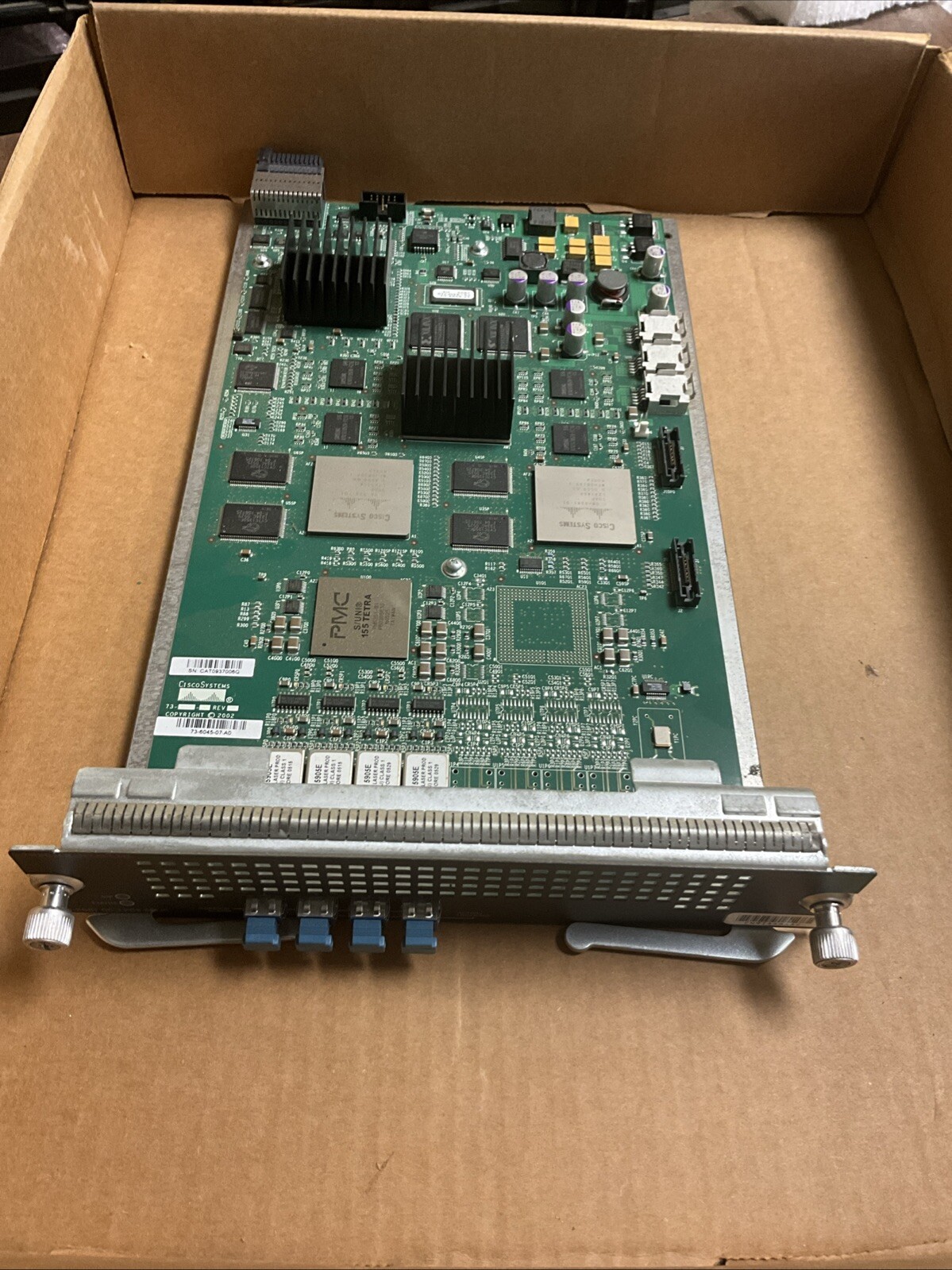 CISCO 7300-4OC3POS-SMI POS LINE CARD 4-PORT OC-3 POS SM IR