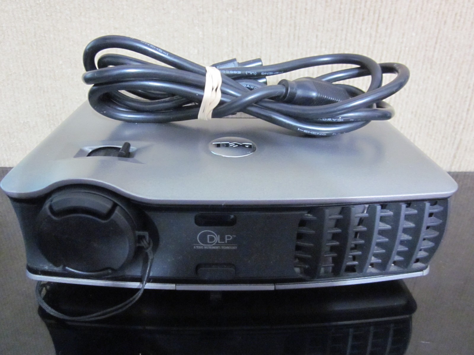 Dell 3400MP DLP Portable Projector With Power Cable Tested Works