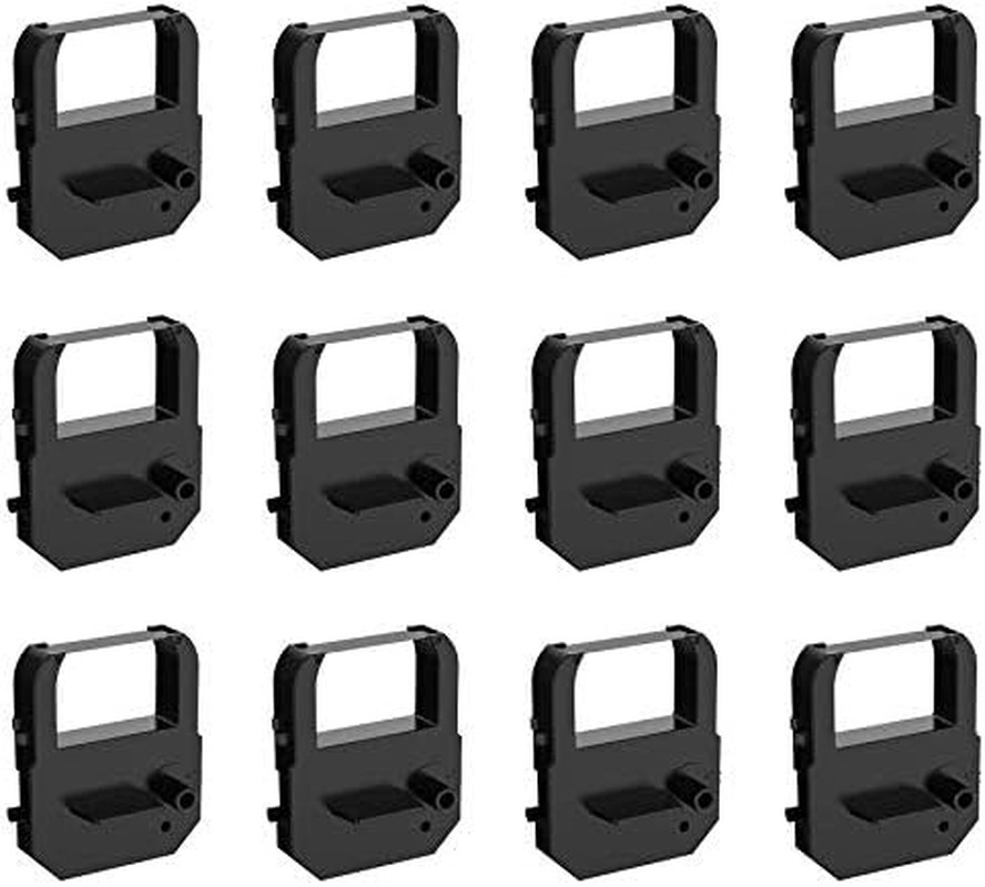 Replacement for Acroprint 39 0121 000 Time Clock Ribbon Lathem E Series Ribbon C