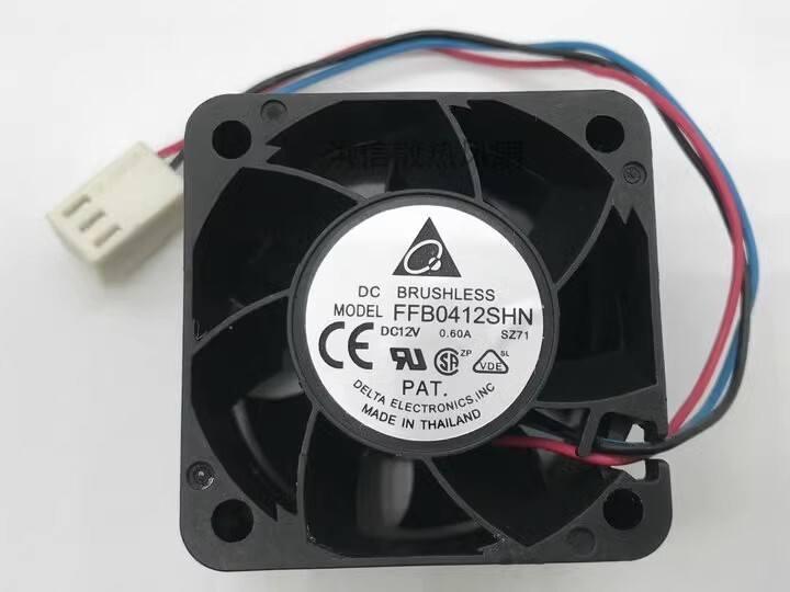 Delta FFB0412SHN 4028 DC12V 0.60A 4CM 3-Pin Silent Cooling Fan