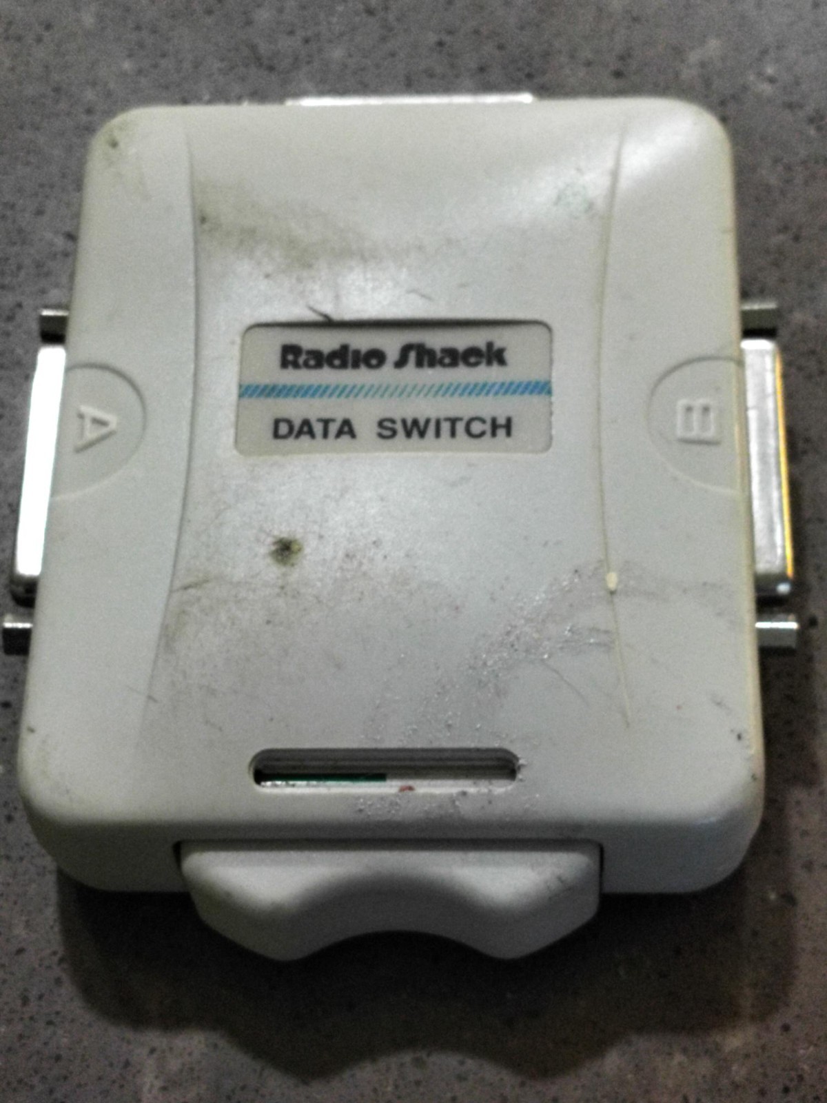 Vintage RadioShack Shielded A/B Data Switch 26-115 DB25 Parallel Ports Untested