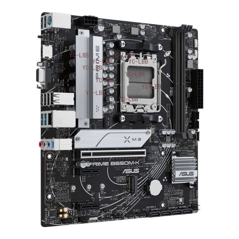 For ASUS PRIME B650M-K motherboard AMD AM5 DDR5 96GB VGA HDMI micro-ATX Tested