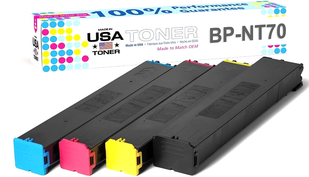 High Yield Toner Cartridge for Sharp BP-NT70 / BP-70C & BP-50C / BP-60C Series