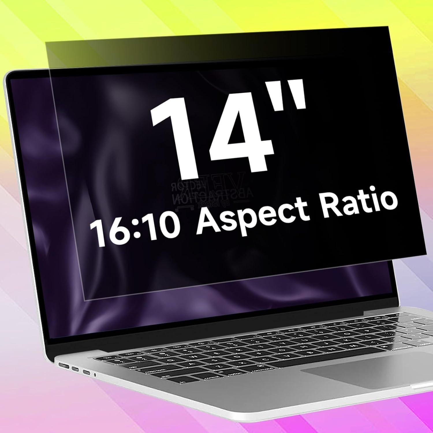 14 Inch 16:10 Laptop Privacy Screen Filter, Anti Blue Light Glare & Anti Scratch