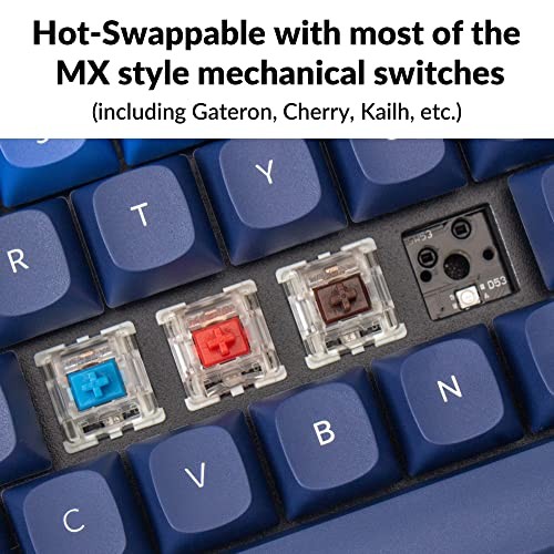 KEYCHRON Q7 70% LAYOUT HOT-SWAPPABLE RGB WIRED CUSTOM MECHANICAL KEYBOARD -