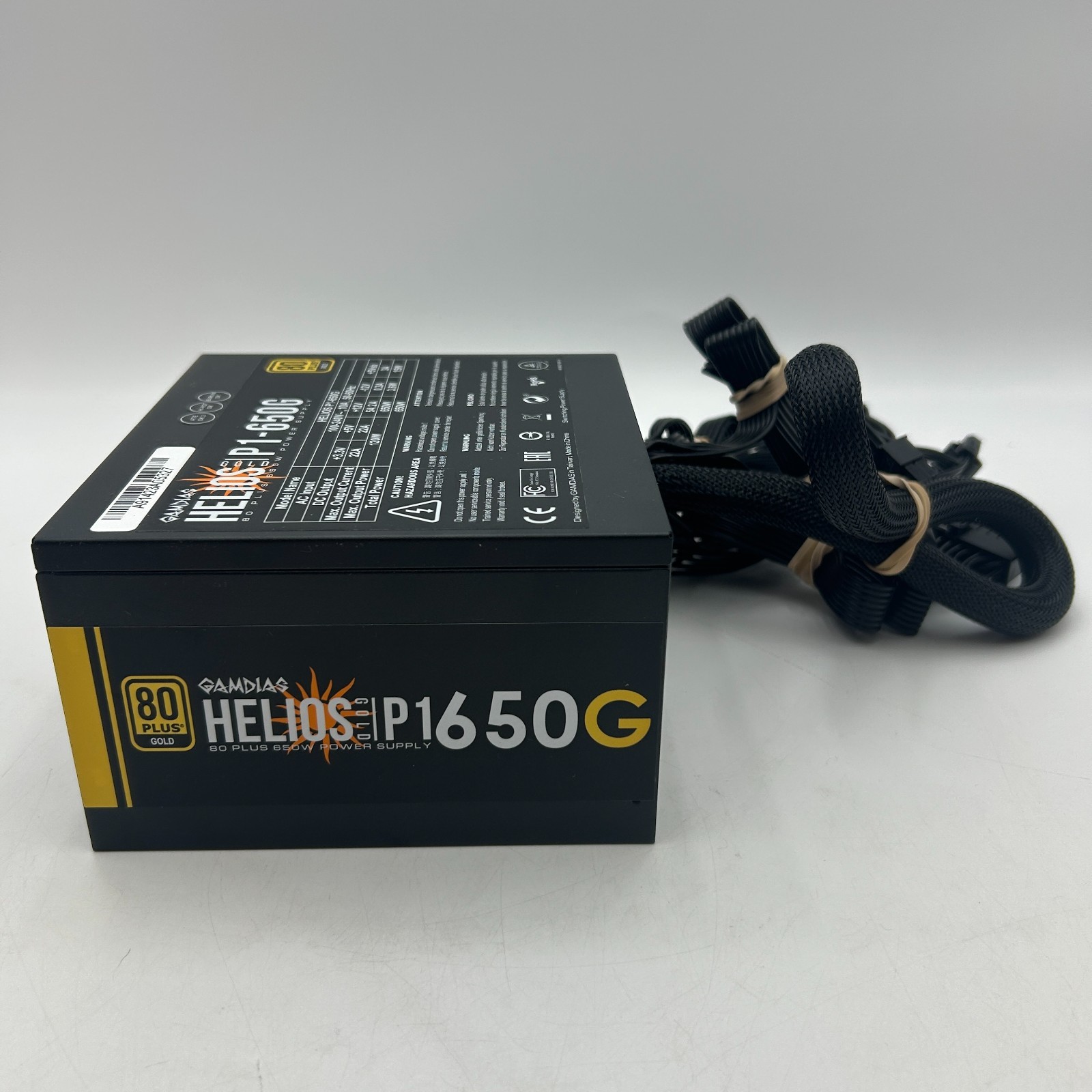 Gamdias Helios P1-650G 80 Plus Gold 650W Non Modular Power Supply - Tested