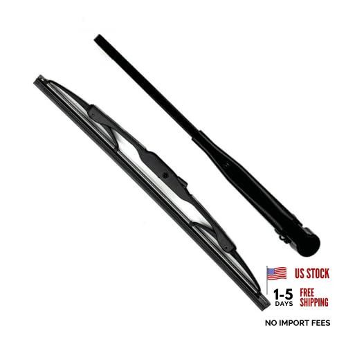 Arm Rear Wiper, Rear Windsheild Back Wiper Arm and Blade Set For Mazda Tribute