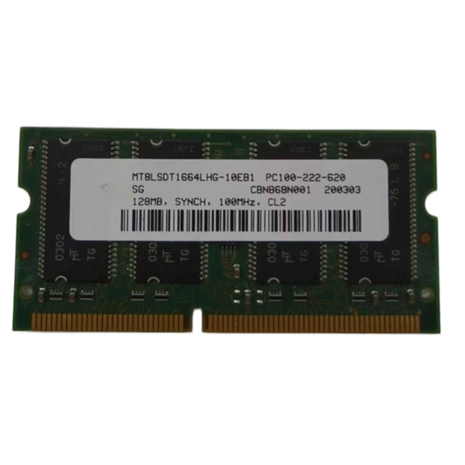 128MB Memory PC100-222-620 Fits For Micron Printer Parts MT8LSDT1664HG-10EB1