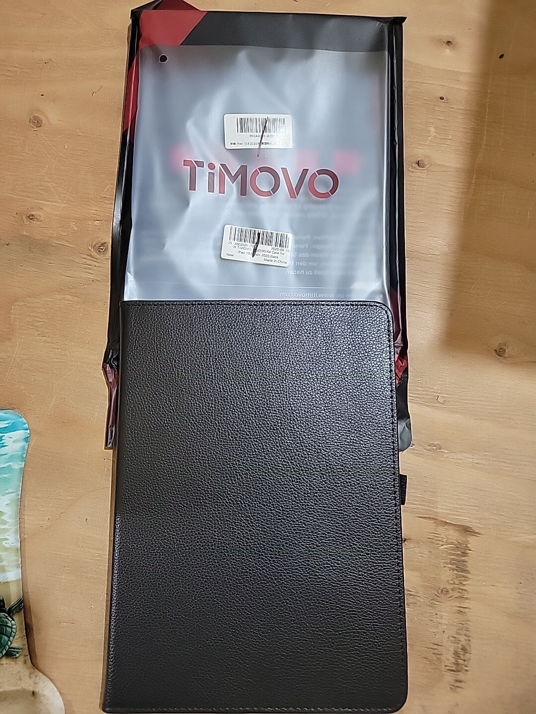iPad Pro 10.8 Inch case  2020 TiMOVO 2nd Gen Stand Leather Black