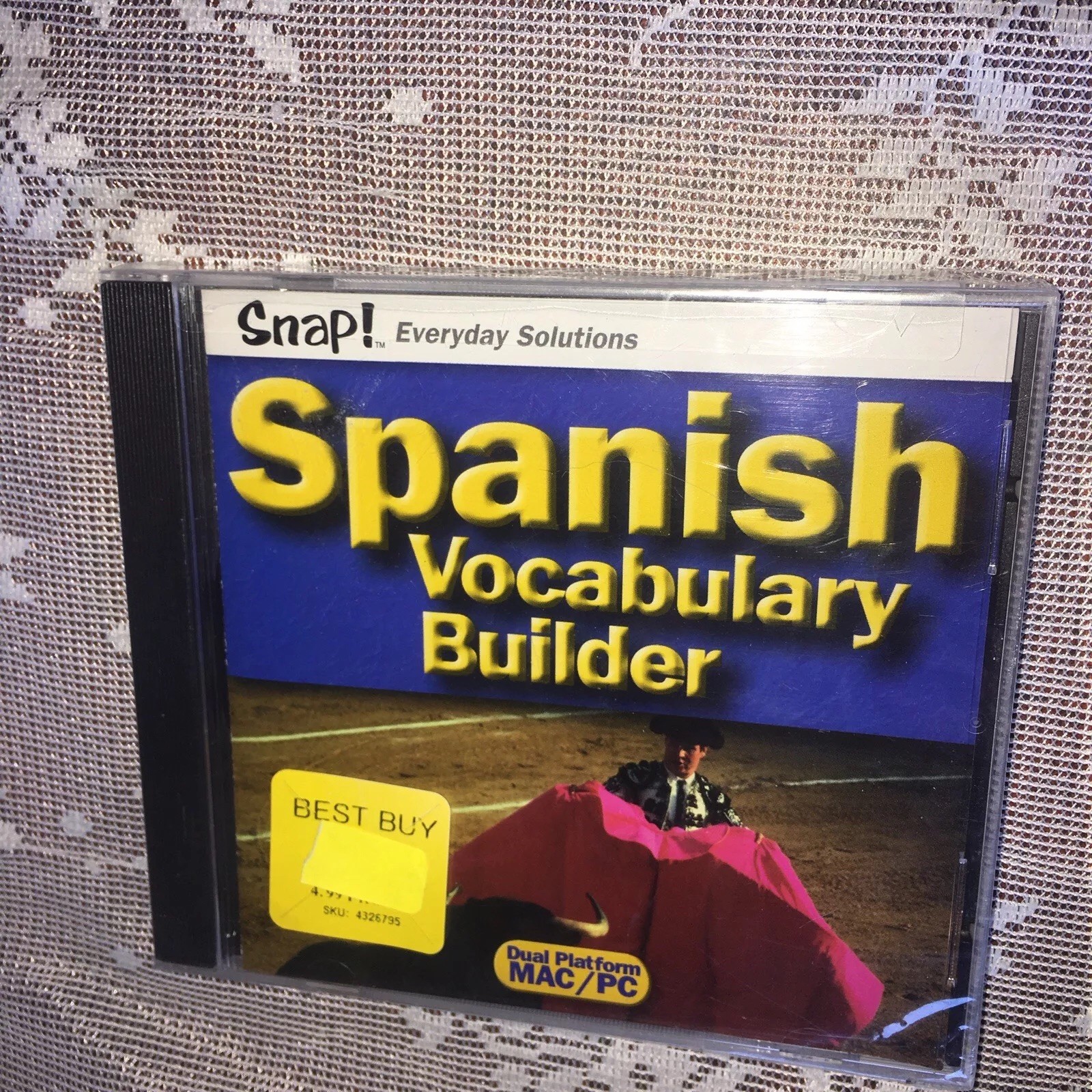 SNAP Spanish Vocabulary Builder Digital Platform Windows 95 , MAC/ PC 