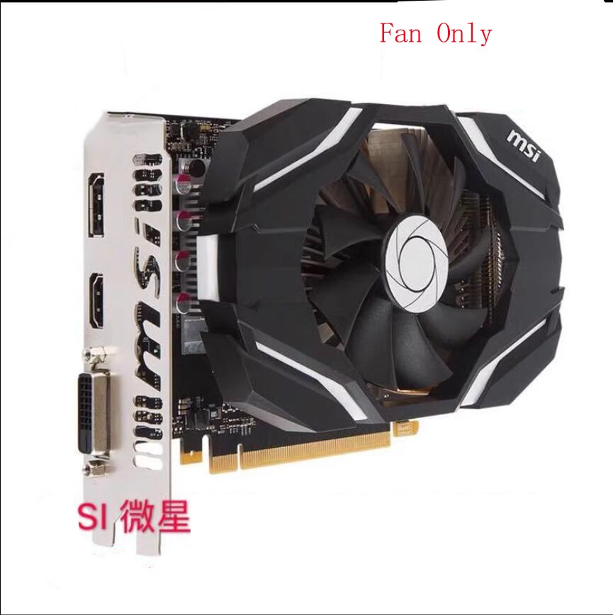 For MSI GTX 1060 OC GTX950 R7 360 2GD5 Graphics Card Fan 4-P Temperature Control
