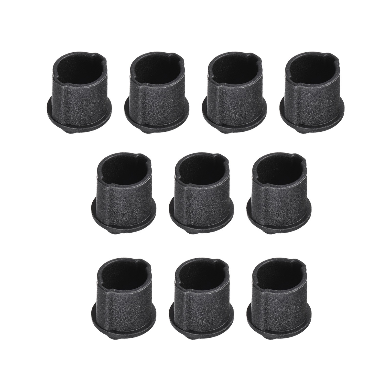 BNC-A Anti Dust Plug Port Dust Silicone Covers Caps Stoppers Black 20pcs