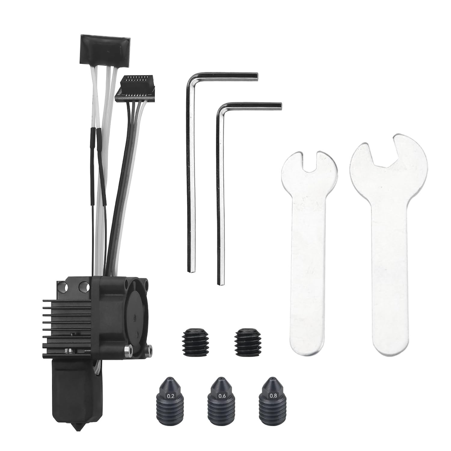 Bamboo Lab P1P/P1S Complete Hotend Kit for P1 Series 3D Printers