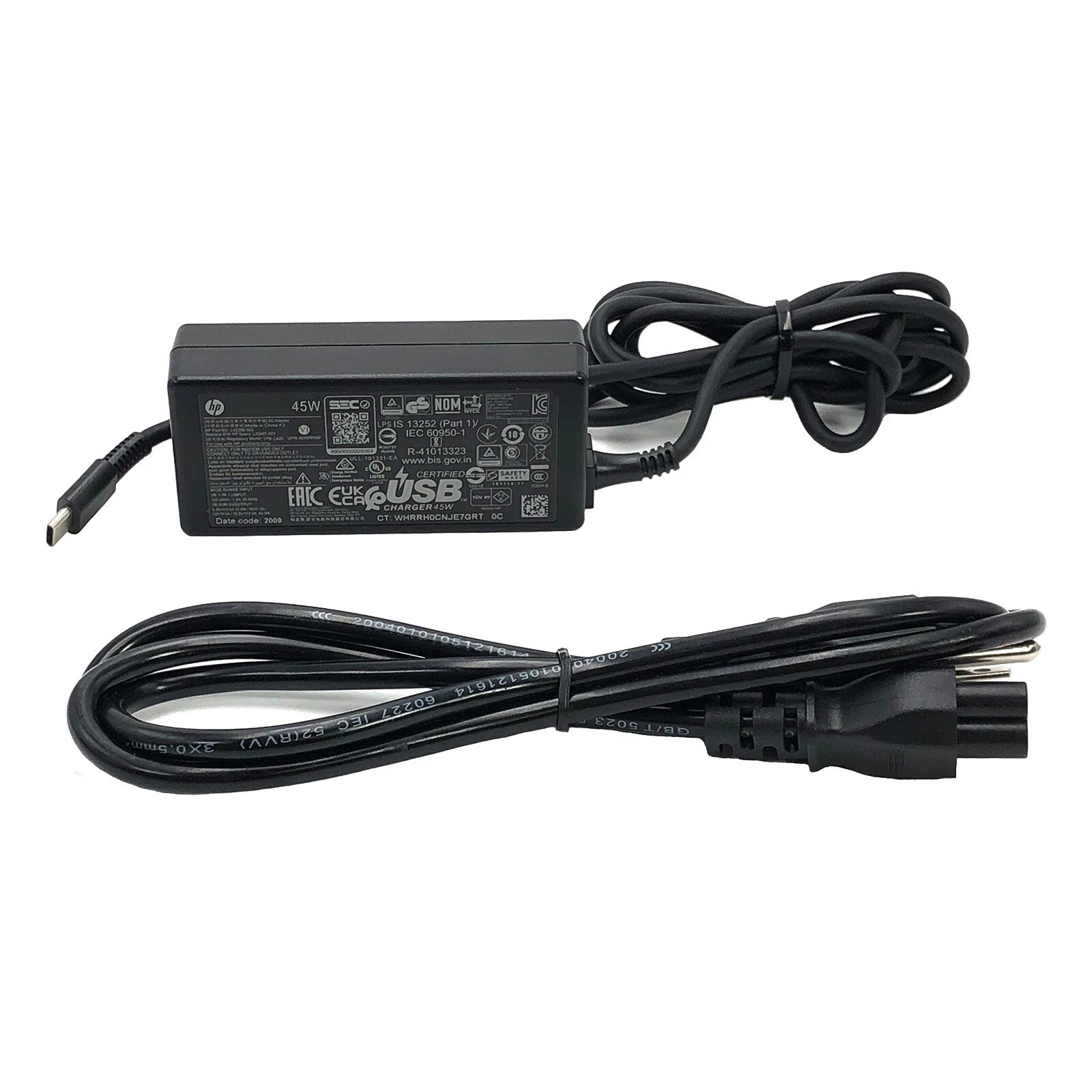 10x Genuine OEM 45W HP USB-C Type-C AC Power Adapter Charger L42206-002