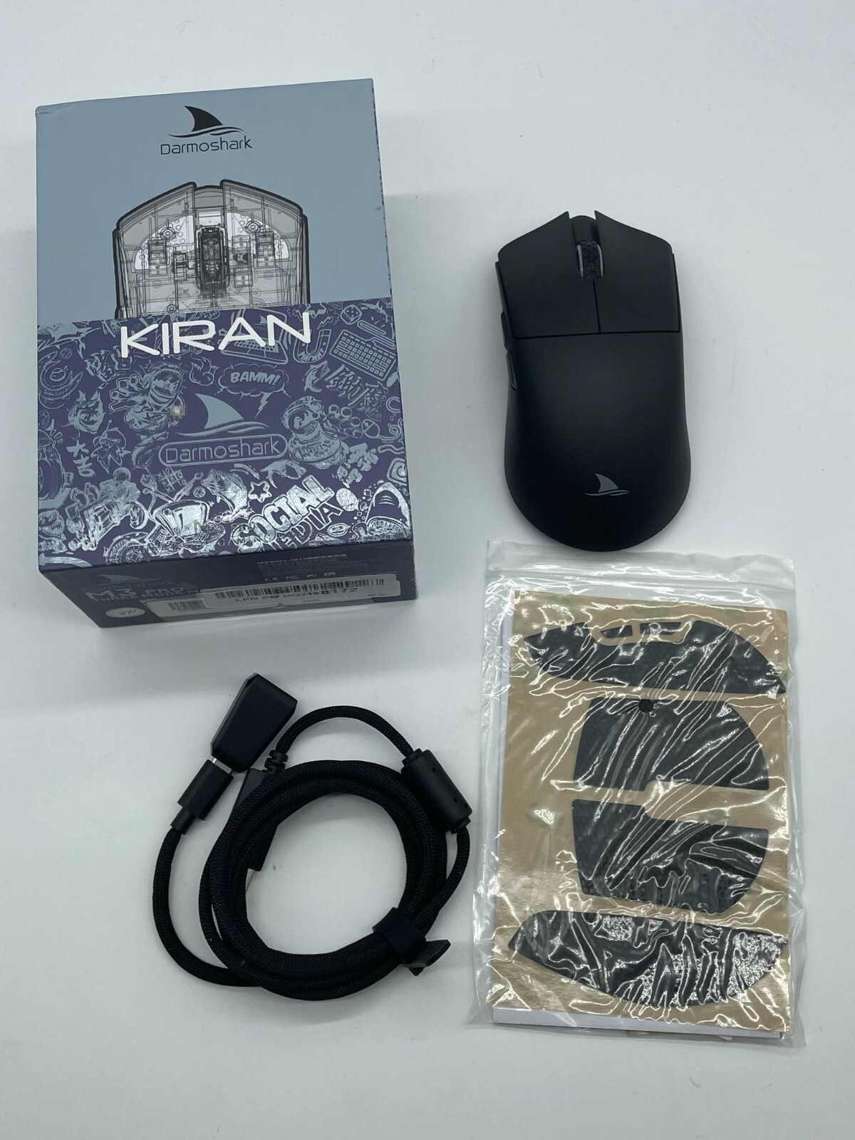 Darmoshark M3 Pro Wireless Gaming Mouse,Tri-Mode 2.4G/USB-C/Bluetooth