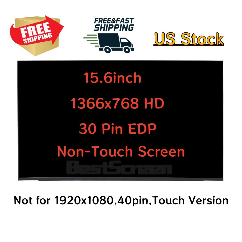 For Dell PN 4RRP5 DP/N 04RRP5 B156XTN08.2 HW0A LCD Screen HD 15.6" Latitude 5510
