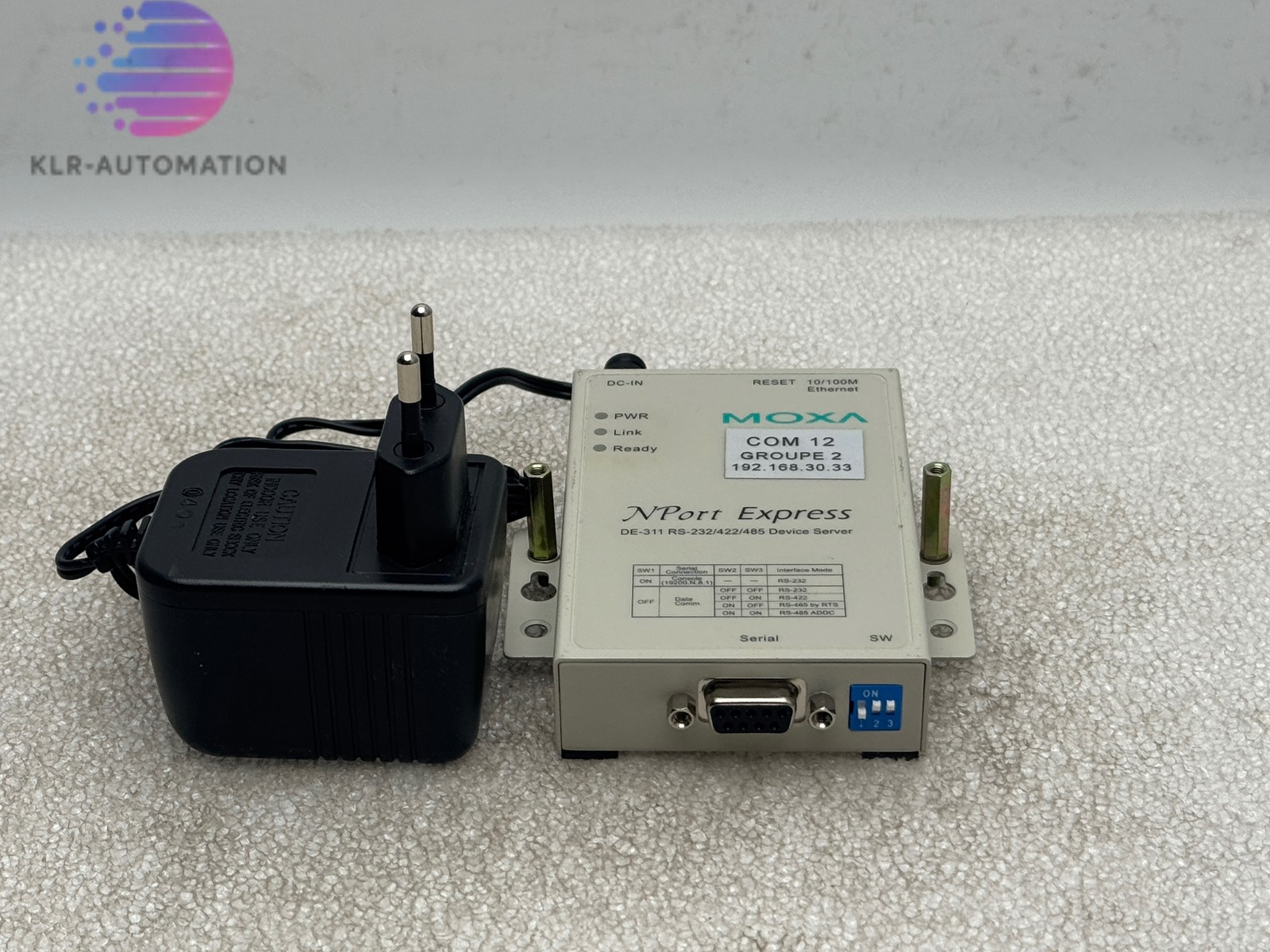 Moxa NPort Express RS-232/422/485 Network Module Serial Interface.