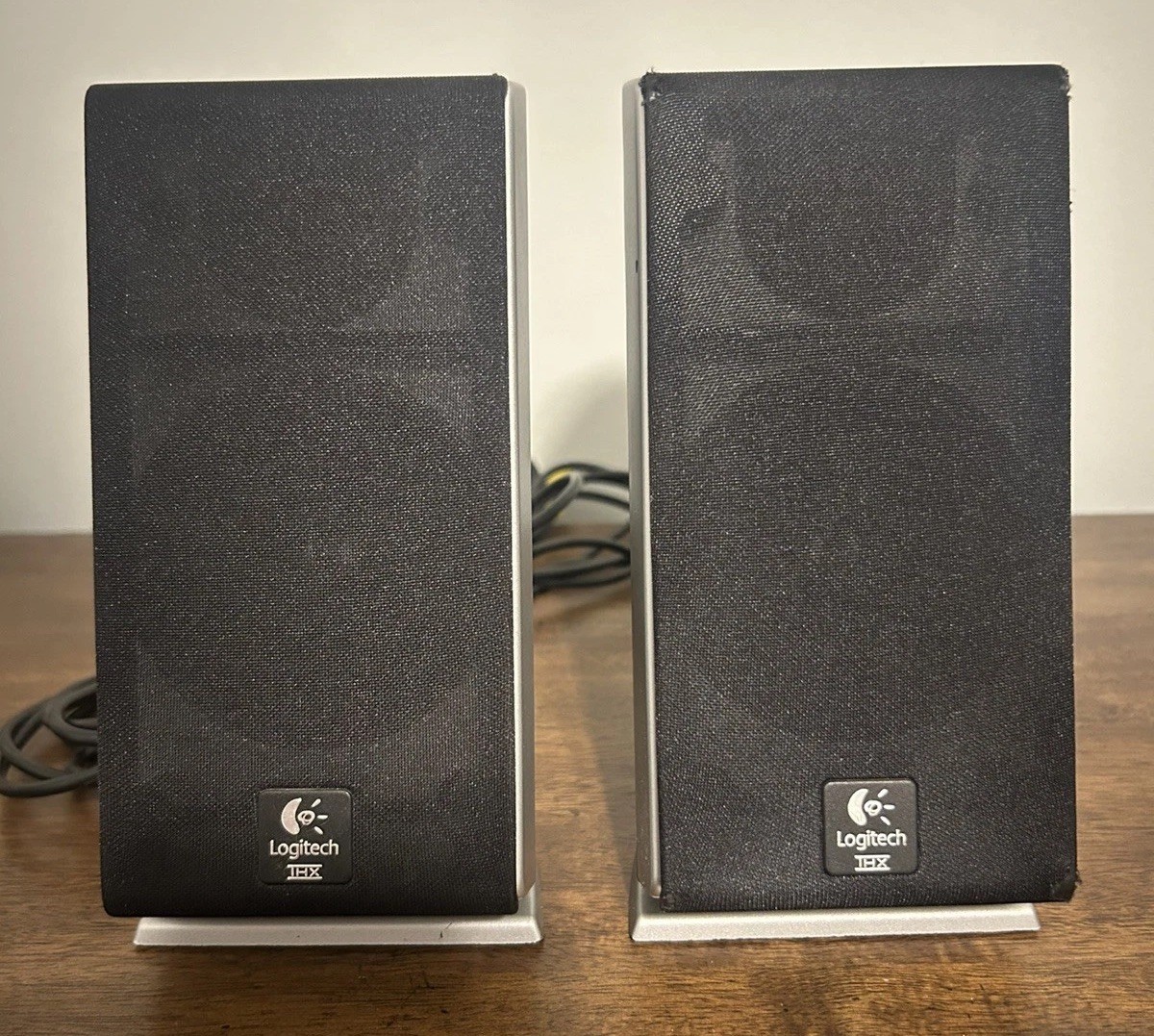 Logitech Z-2300 THX Computer Satellite Speakers Left & Right Pair OEM (Tested)
