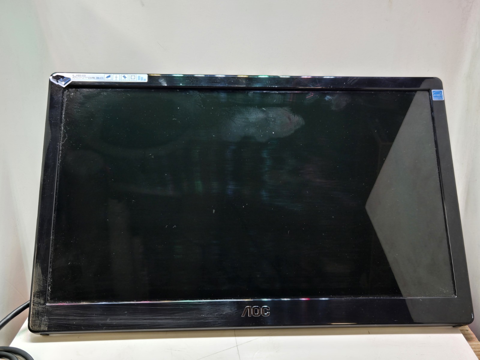 AOC USB POWERED LCD MONITOR LED BACKLIT L1659FWUX 156LM00005