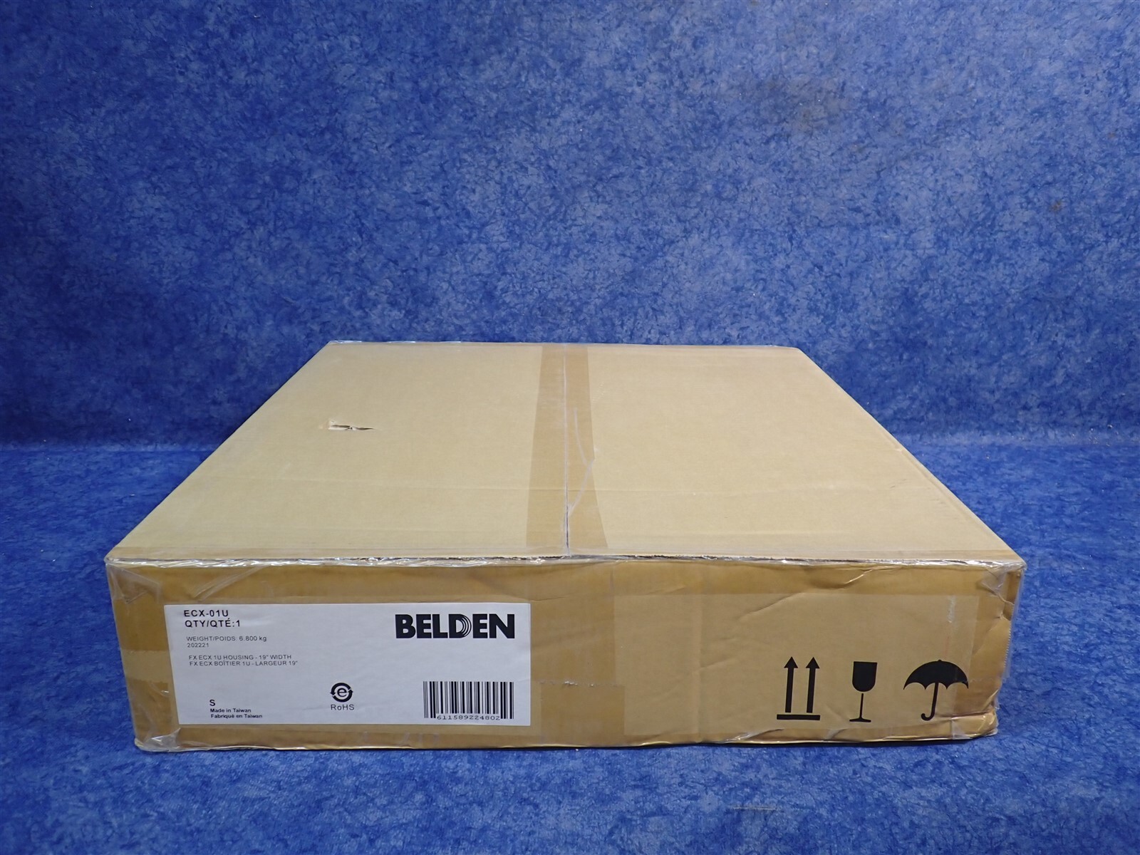 NEW Belden ECX-01U FiberExpress ECX Patch Panel Housing, 1U (F25)