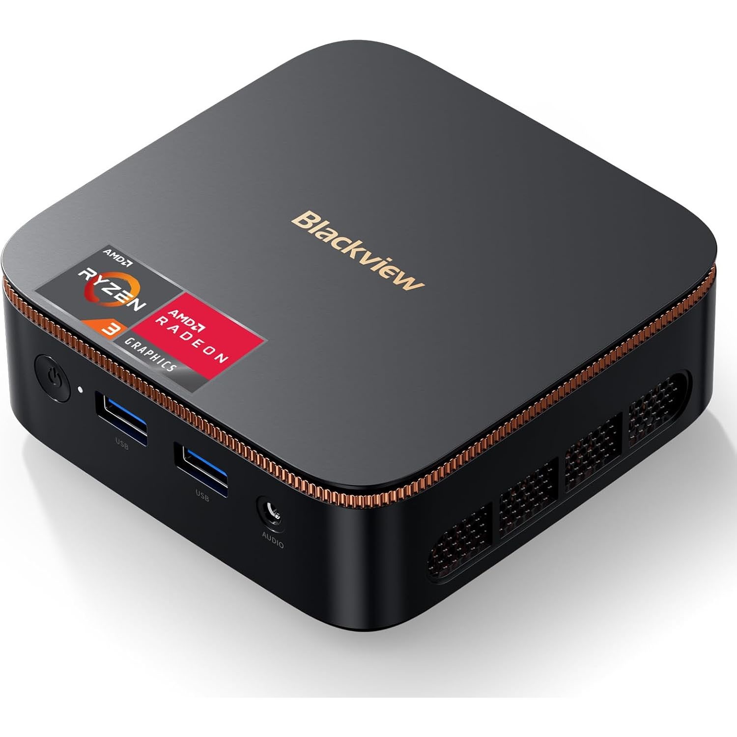 Blackview Mini PC Windows 11 Pro 8GB RAM 256GB SSD AMD Ryzen 3300U Mini Computer