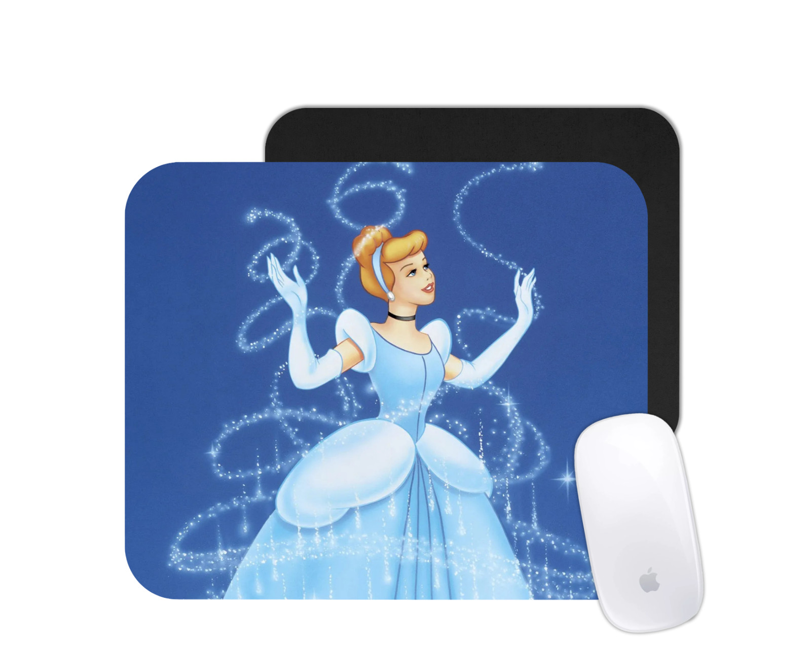 Cinderella Magic Mouse Pad – Fairy Tale Princess Castle Office Desk Mat