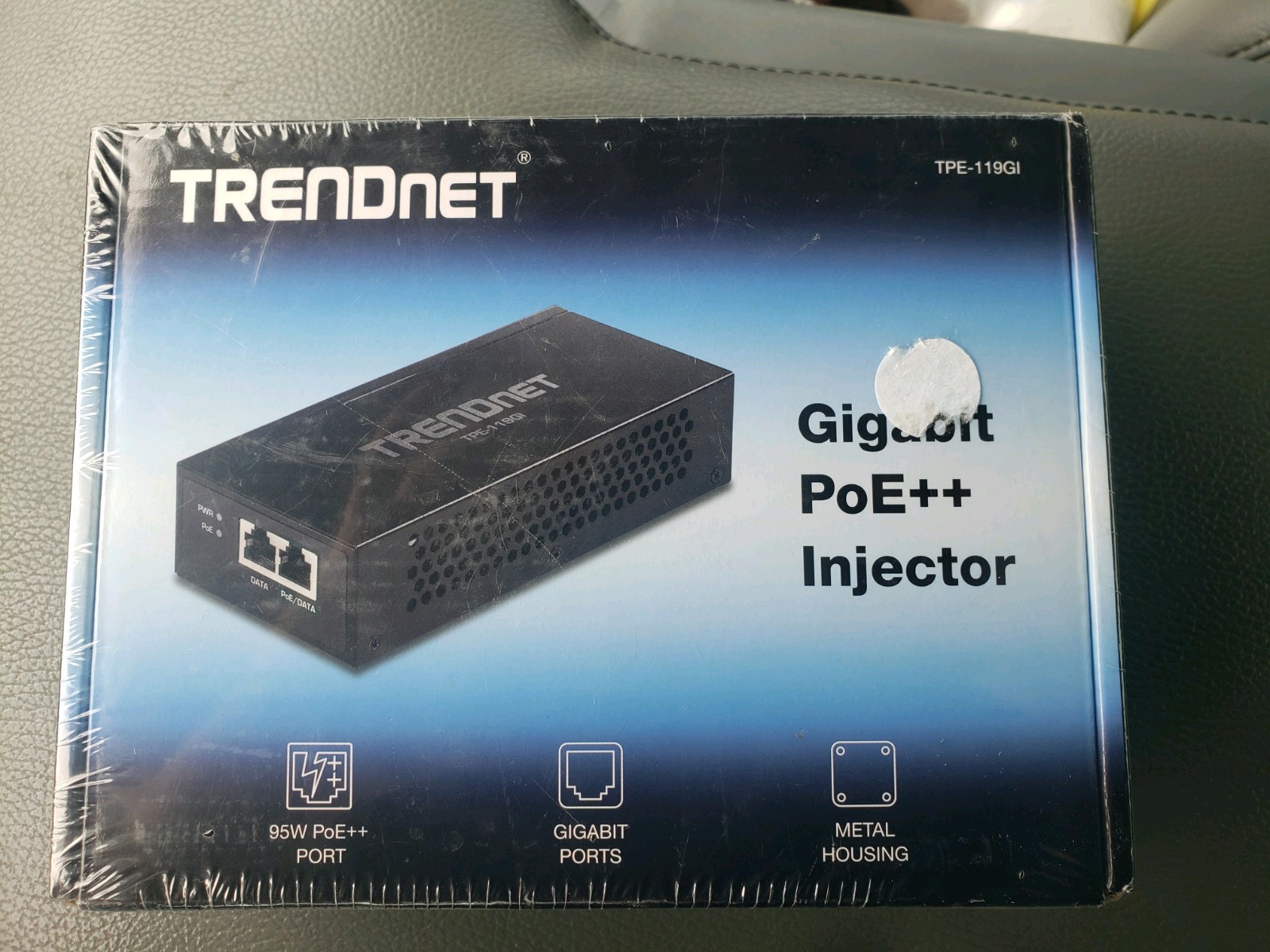 TRENDnet TPE-119GI Gigabit PoE++ Injector NEW SEALED
