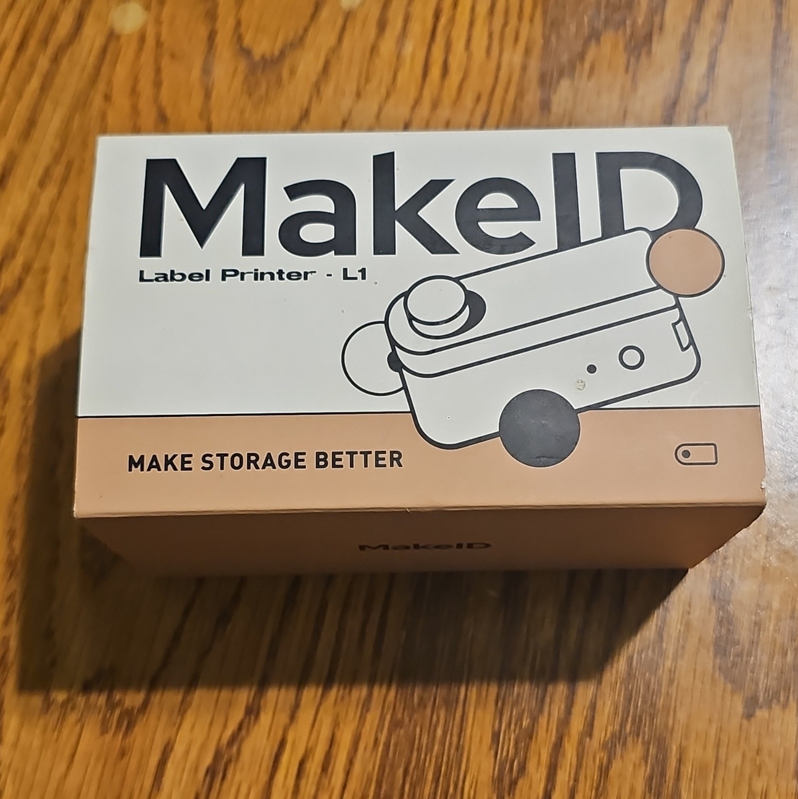 Makeid L1 Label Maker Machine with Tape - Portable & Rechargeable Label Makers C