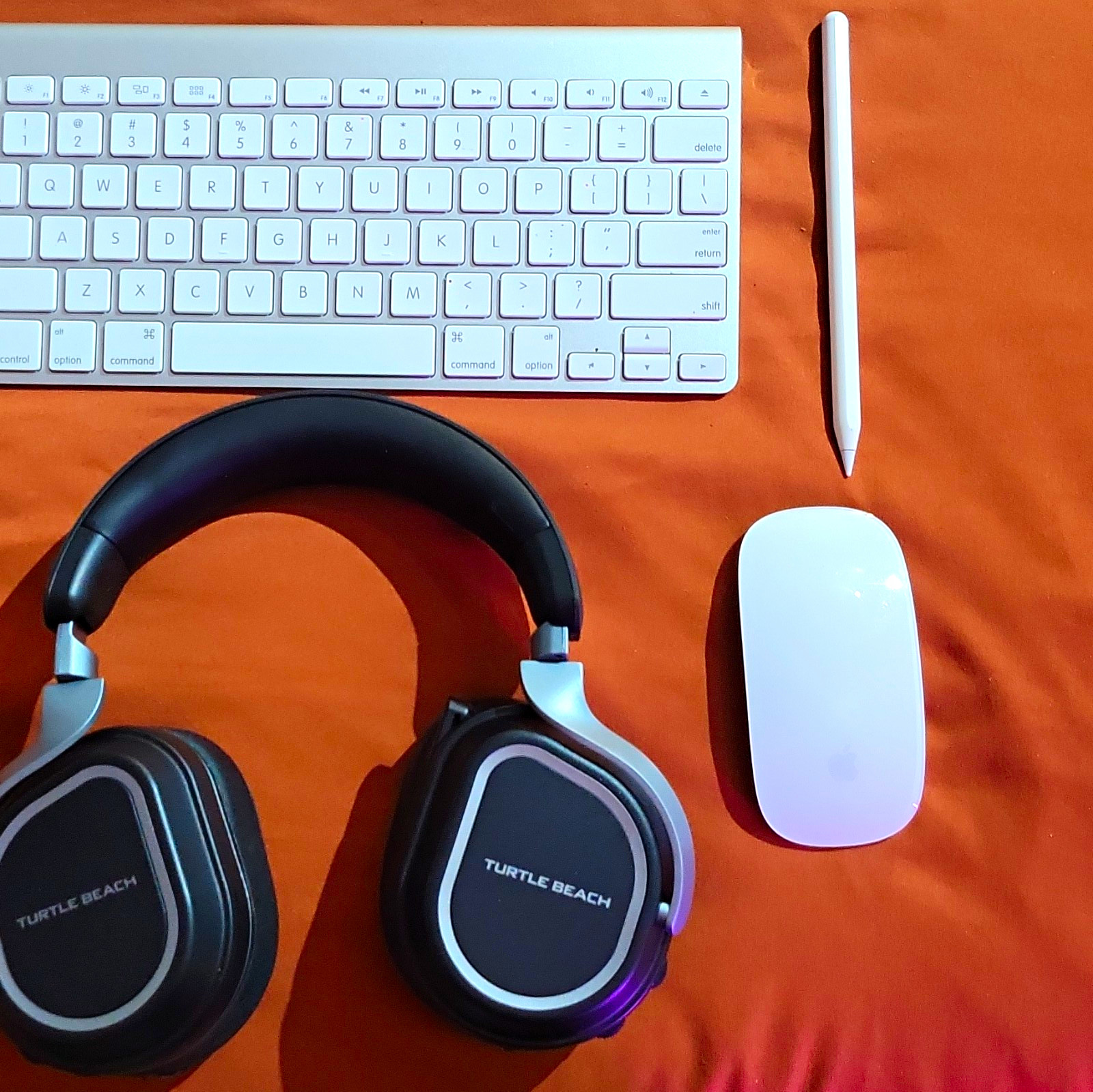 Tech Lot: Apple Magic Keyboard, Mouse 2, Pencil 2 + Turtle Beach Stealth Pro 