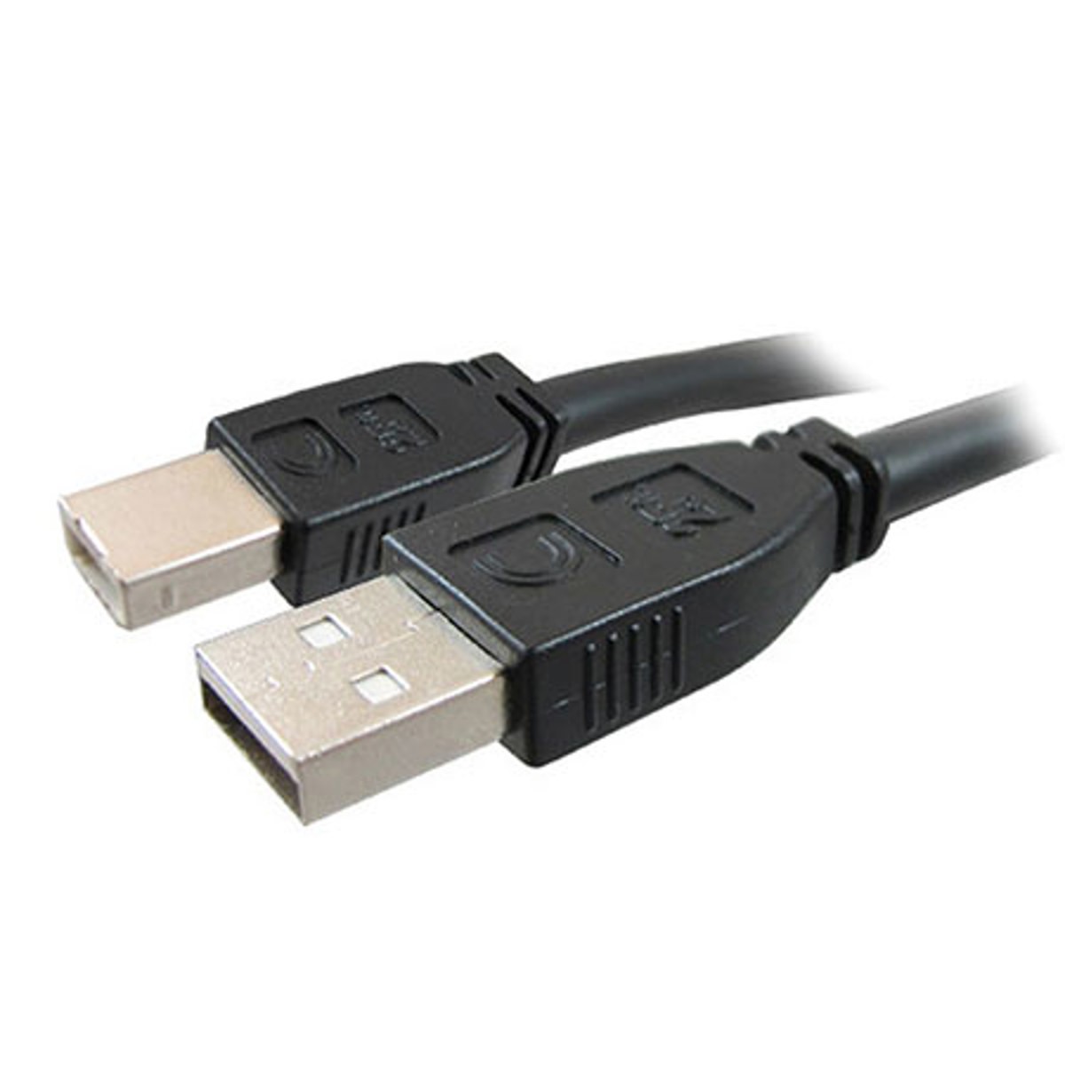 Comprehensive 35' Pro AV/IT Active Plenum USB A Male to B Male Cable for USB 2.0
