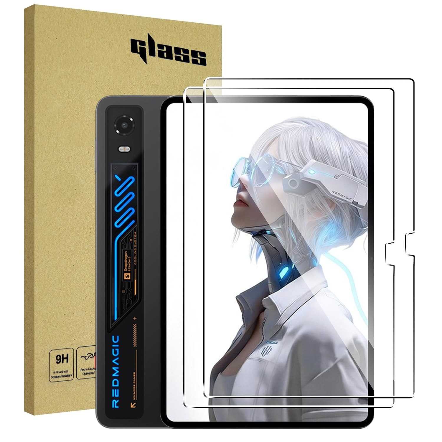 for Red-magic Astra/Red-magic Astra 2 9.6 inch Screen Protector,9H Hardness, Ant