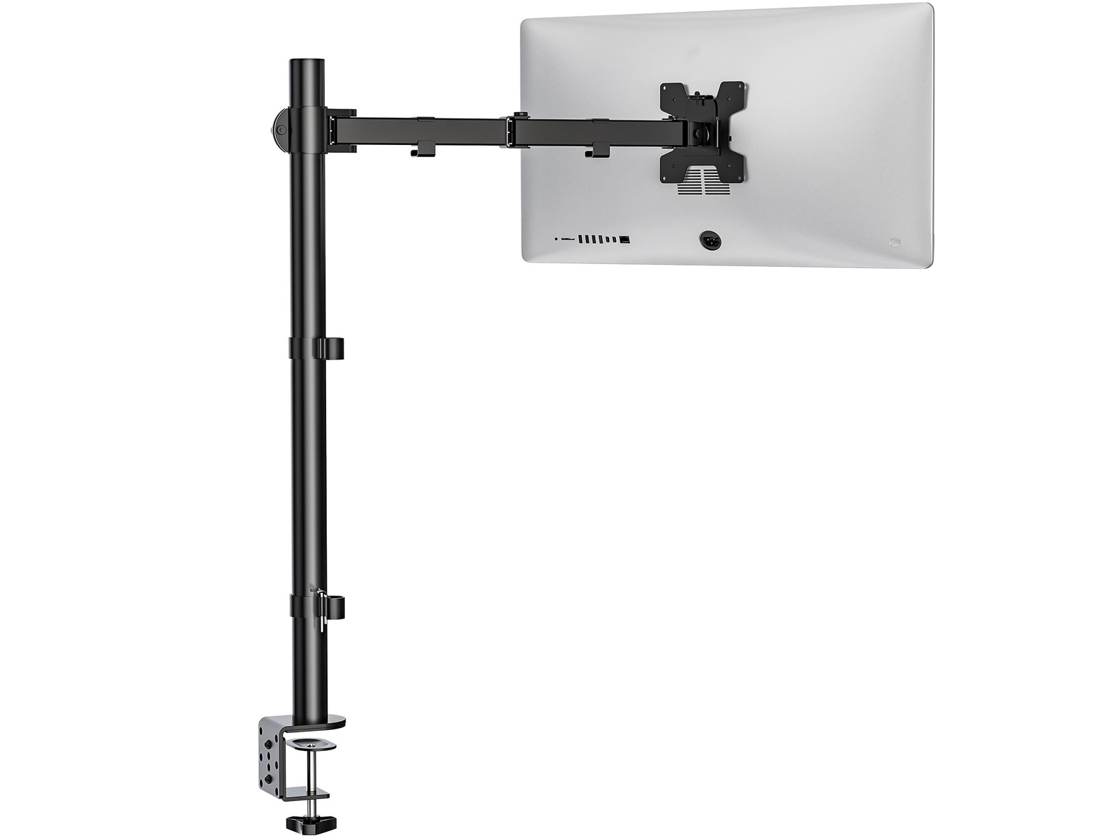 Extra Tall Monitor Arm Mount for Desk, Single, Up to 32-Inch, 22 lbs Capacity