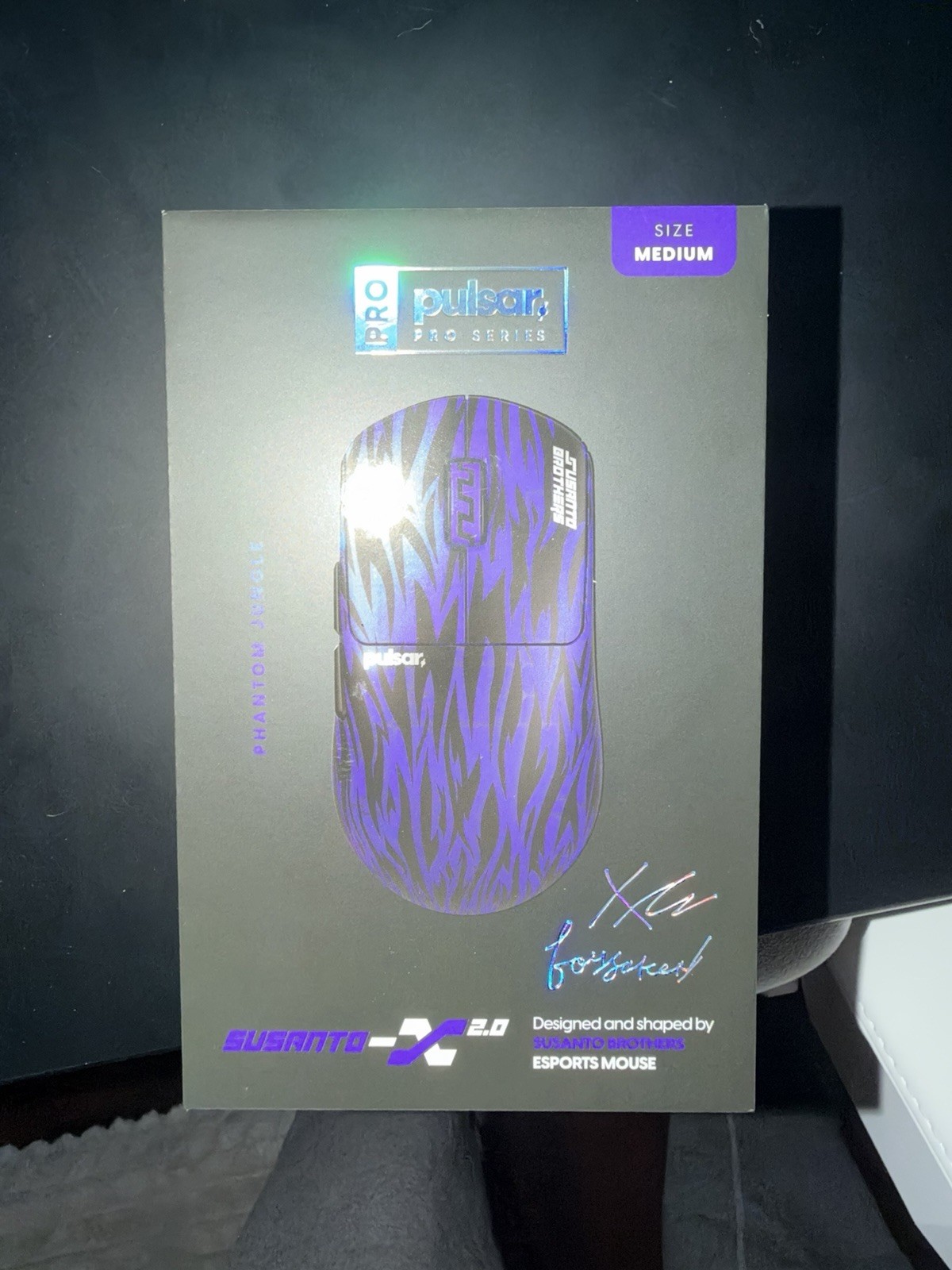 Pulsar Pro Series Susanto-X2 Wireless Gaming Mouse Medium Size
