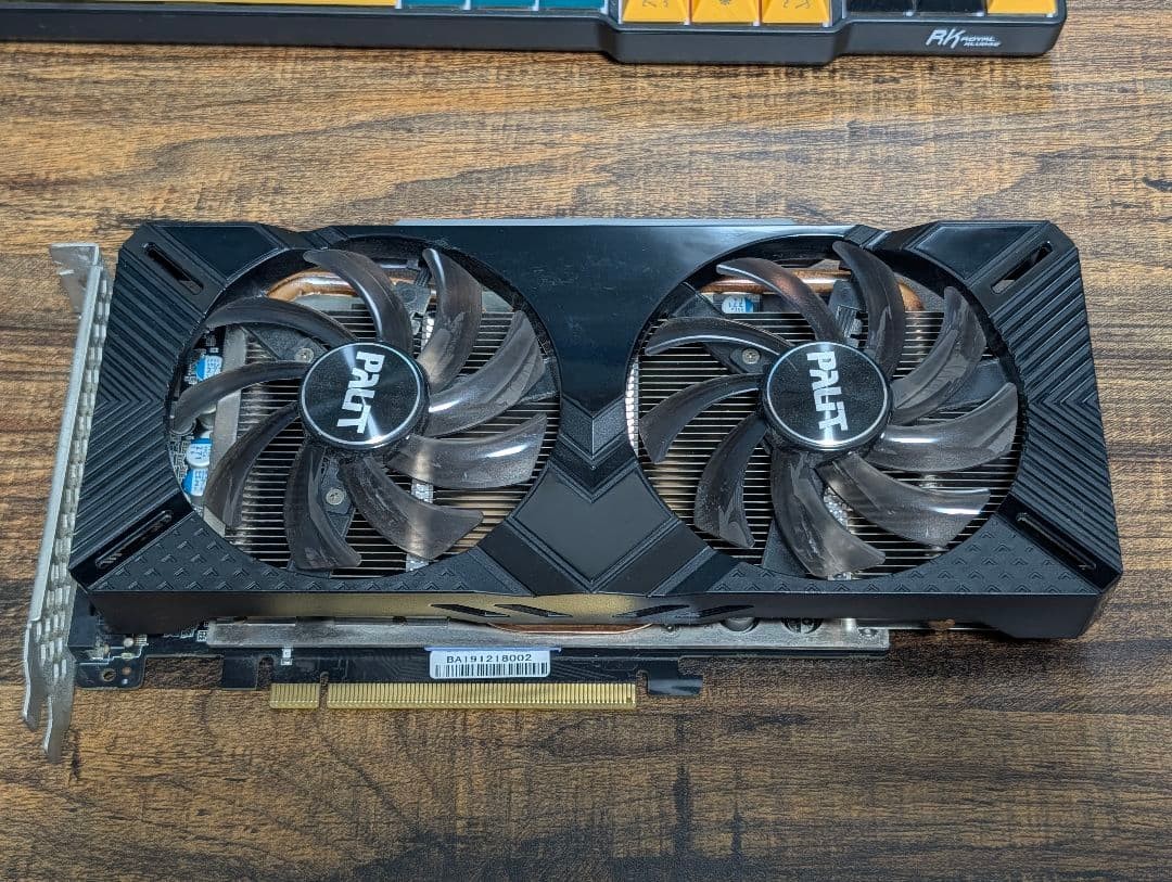 PALIT GeForce RTX2060 DUAL OC 6GB Graphics board
