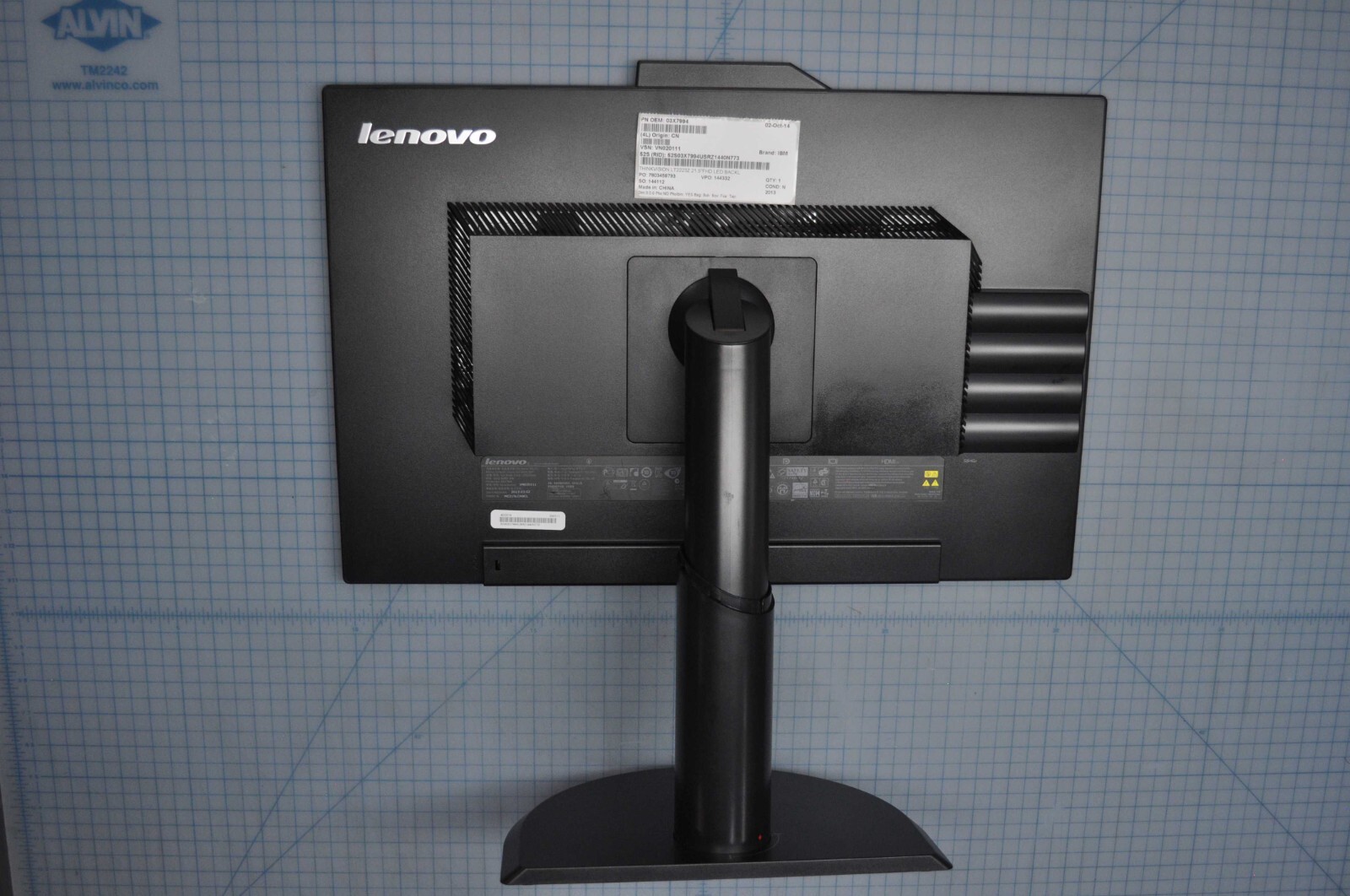 LENOVO LT2223Z 21.5" FHD LED BACKLIT LCD VOIP MONITOR (Missing Base) 03X7994